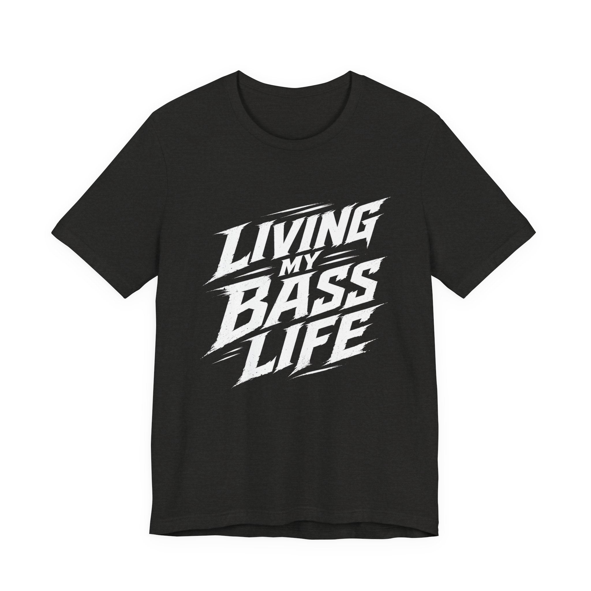 Living My Bass Life – Fishing Graphic T-Shirt