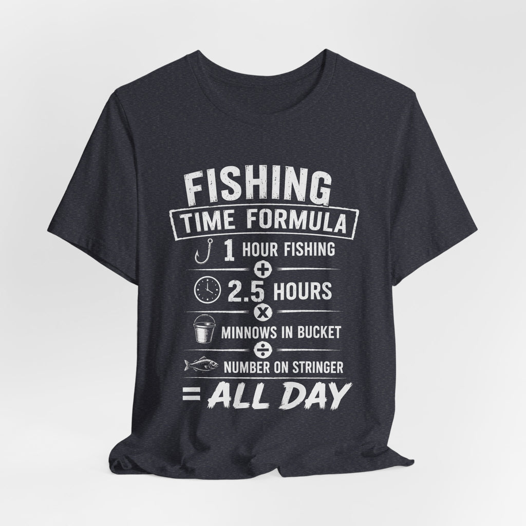 Fishing Time Formula – Graphic Fishing T-Shirt