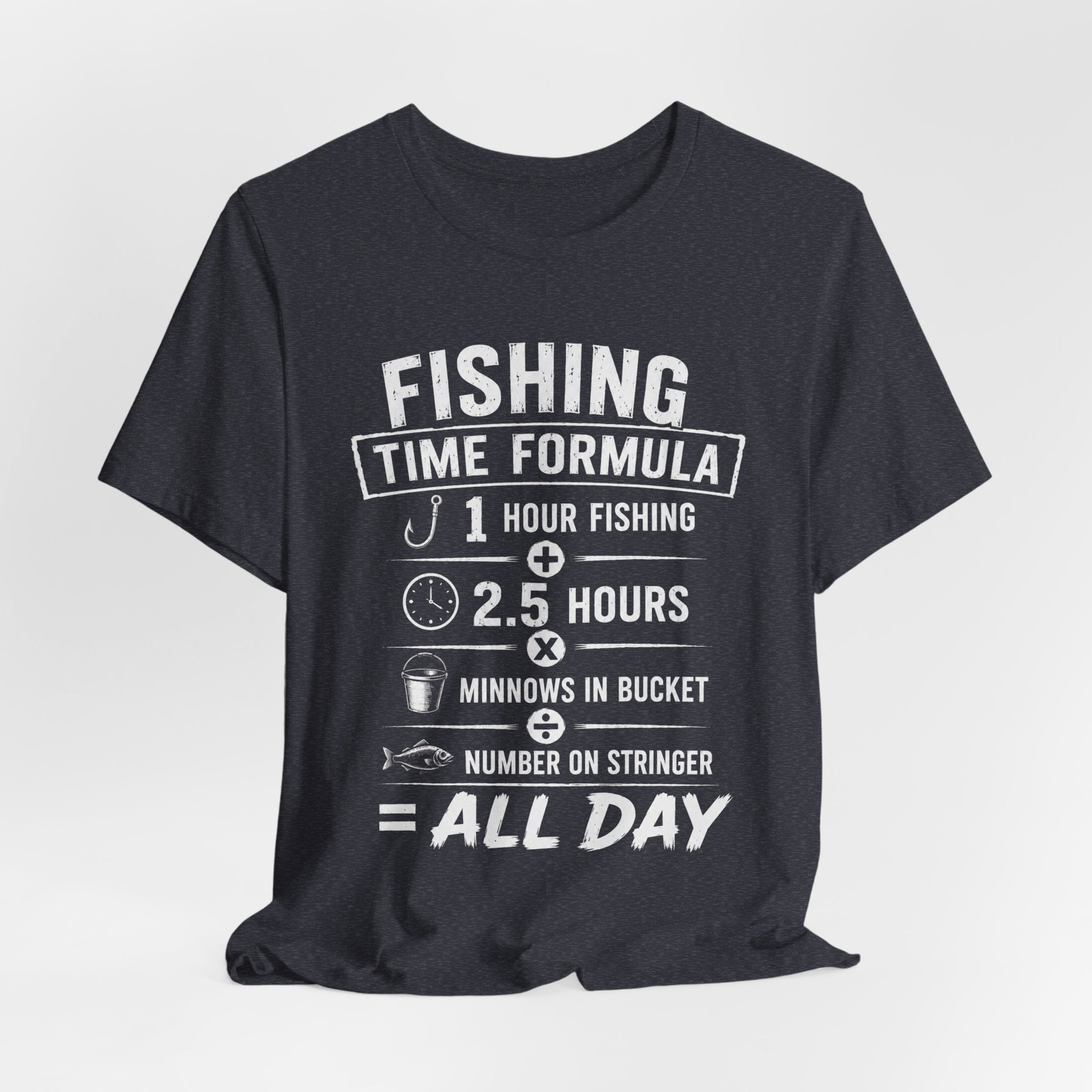 Fishing Time Formula – Graphic Fishing T-Shirt