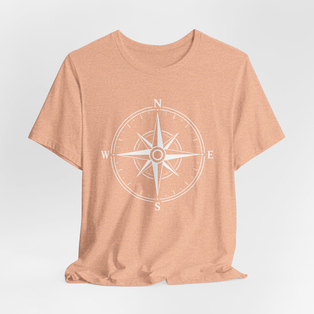 Classic Compass Rose | Minimalist Outdoor Adventure T-Shirt