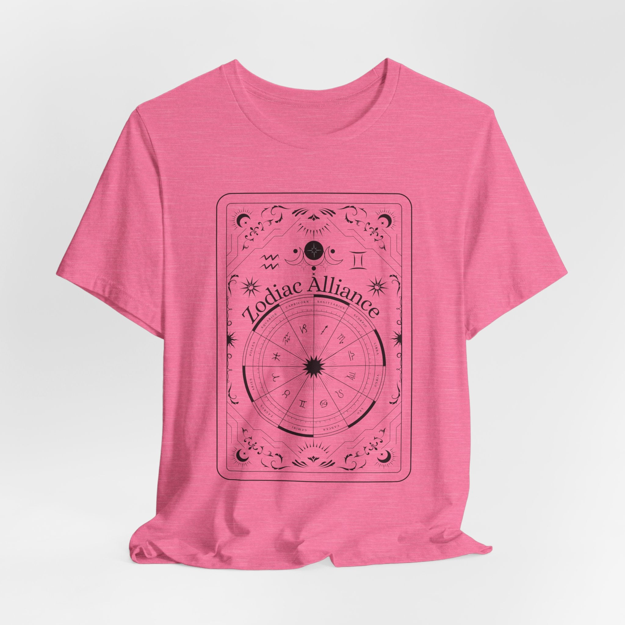 Zodiac Alliance Celestial Chart Graphic T-Shirt
