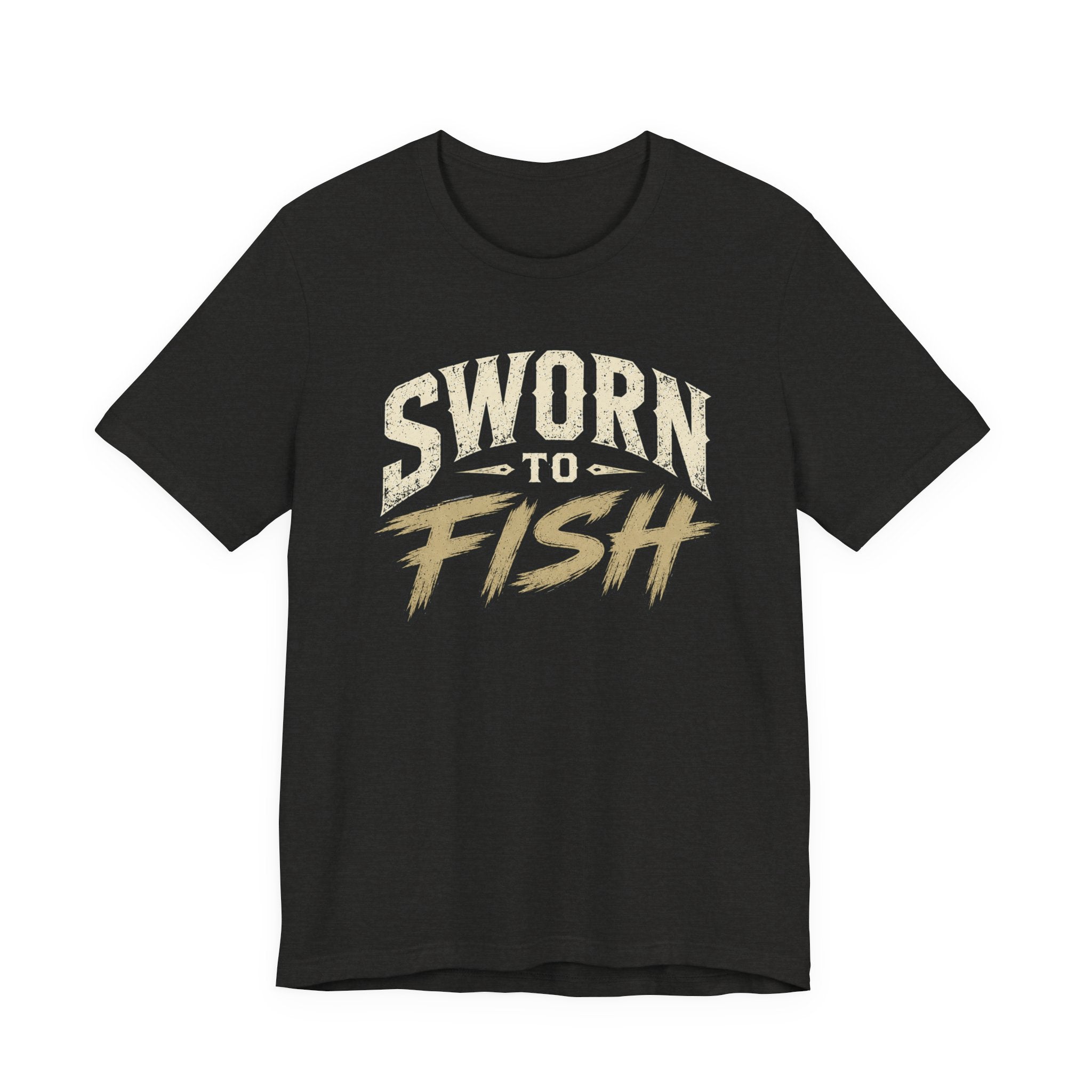 Sworn To Fish – Graphic Fishing T-Shirt