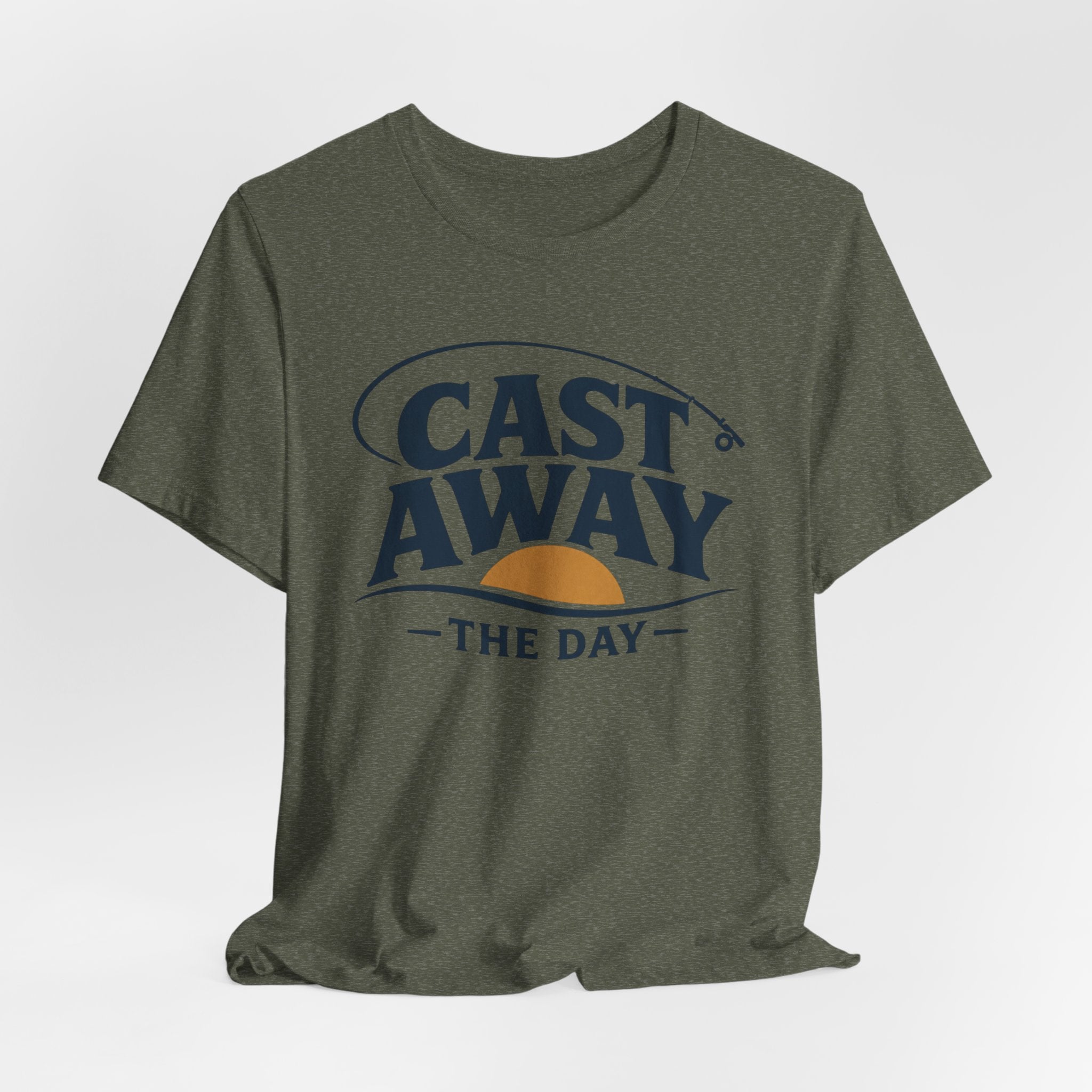 Cast Away the Day | Fishing Graphic T-Shirt