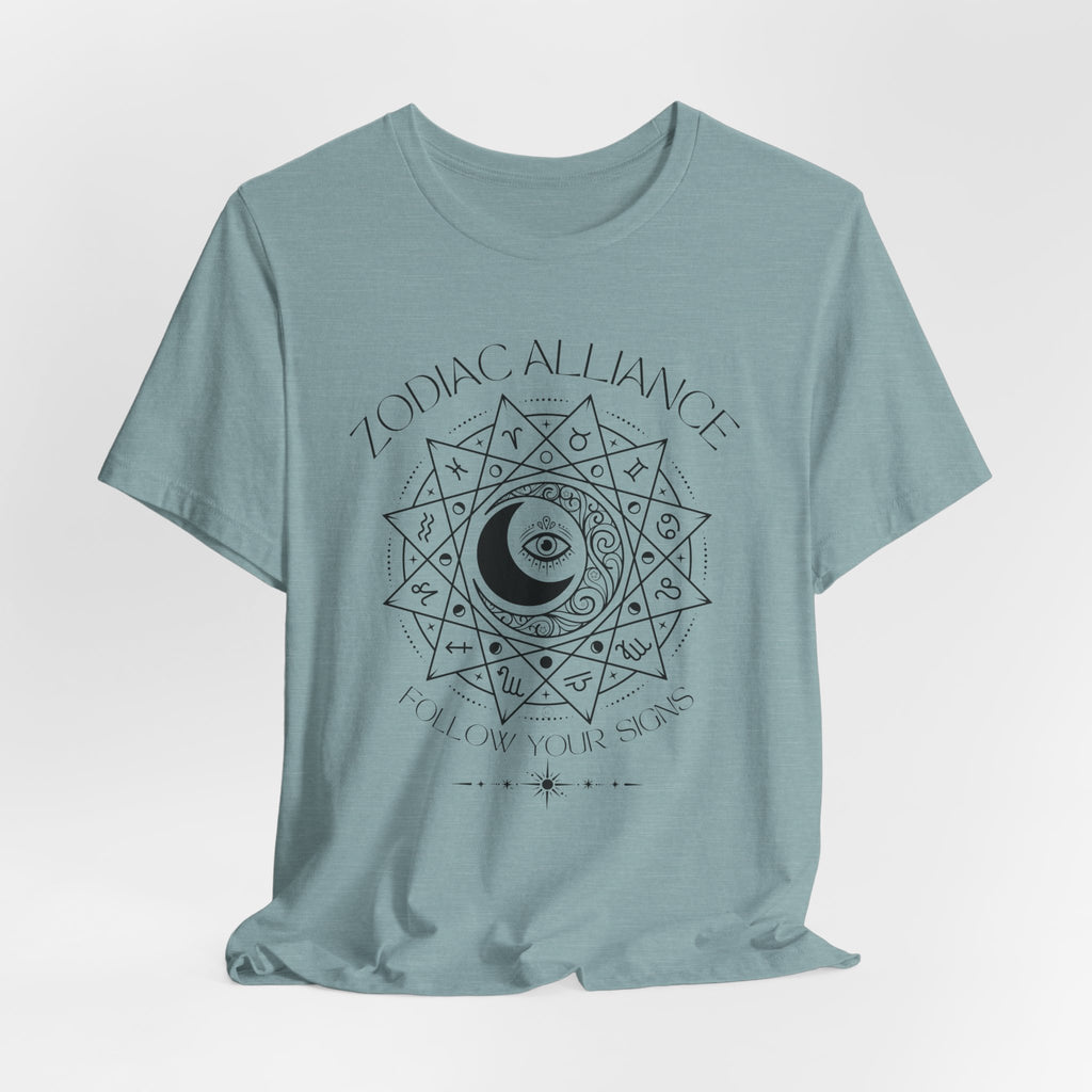 Zodiac Alliance Moon & Stars Graphic T-Shirt