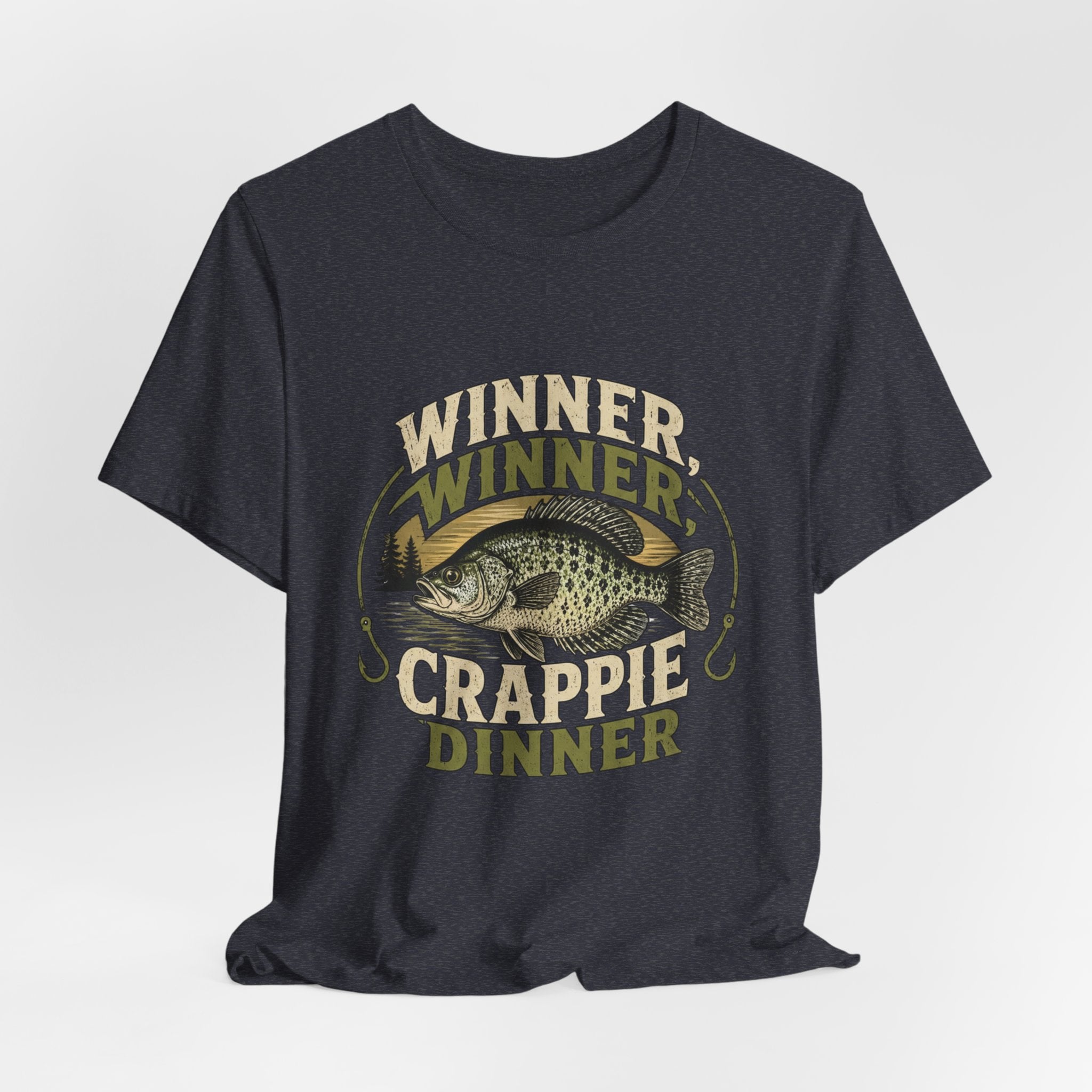 Winner Winner Crappie Dinner | Funny Crappie Fishing T-Shirt