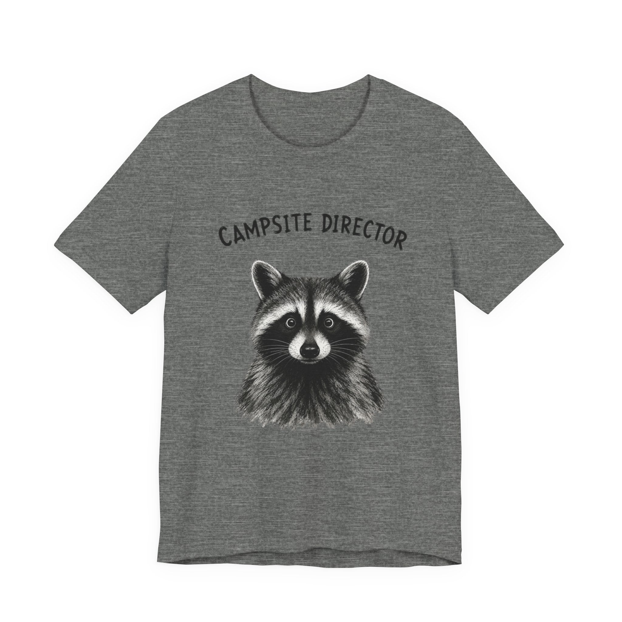 Campsite Director Raccoon Graphic Tshirt