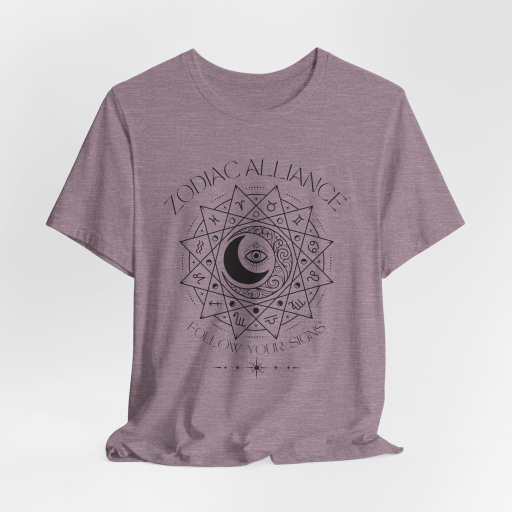 Zodiac Alliance Moon & Stars Graphic T-Shirt