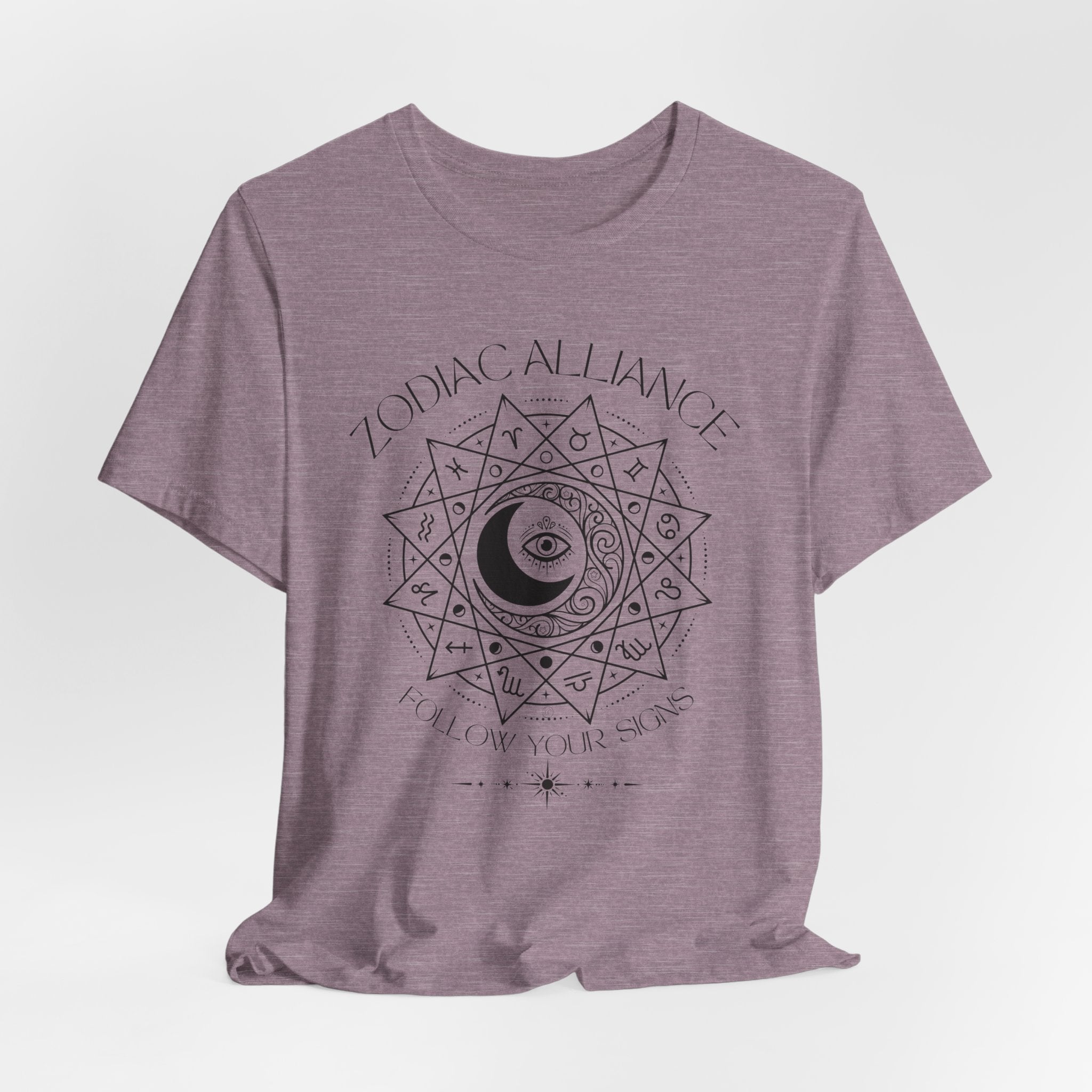 Zodiac Alliance Moon & Stars Graphic T-Shirt
