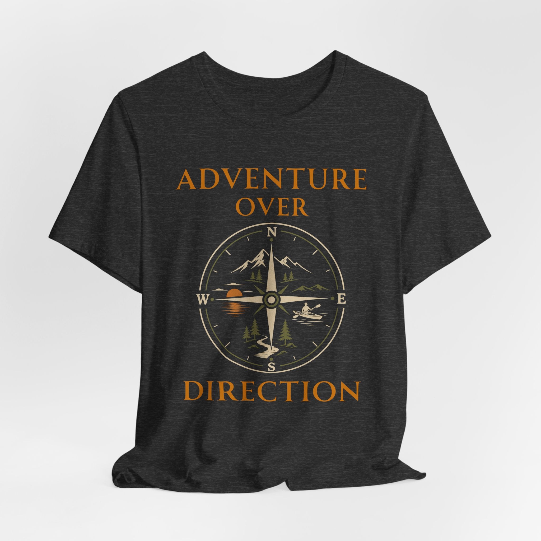 Adventure Over Direction | Outdoor Adventure T-Shirt