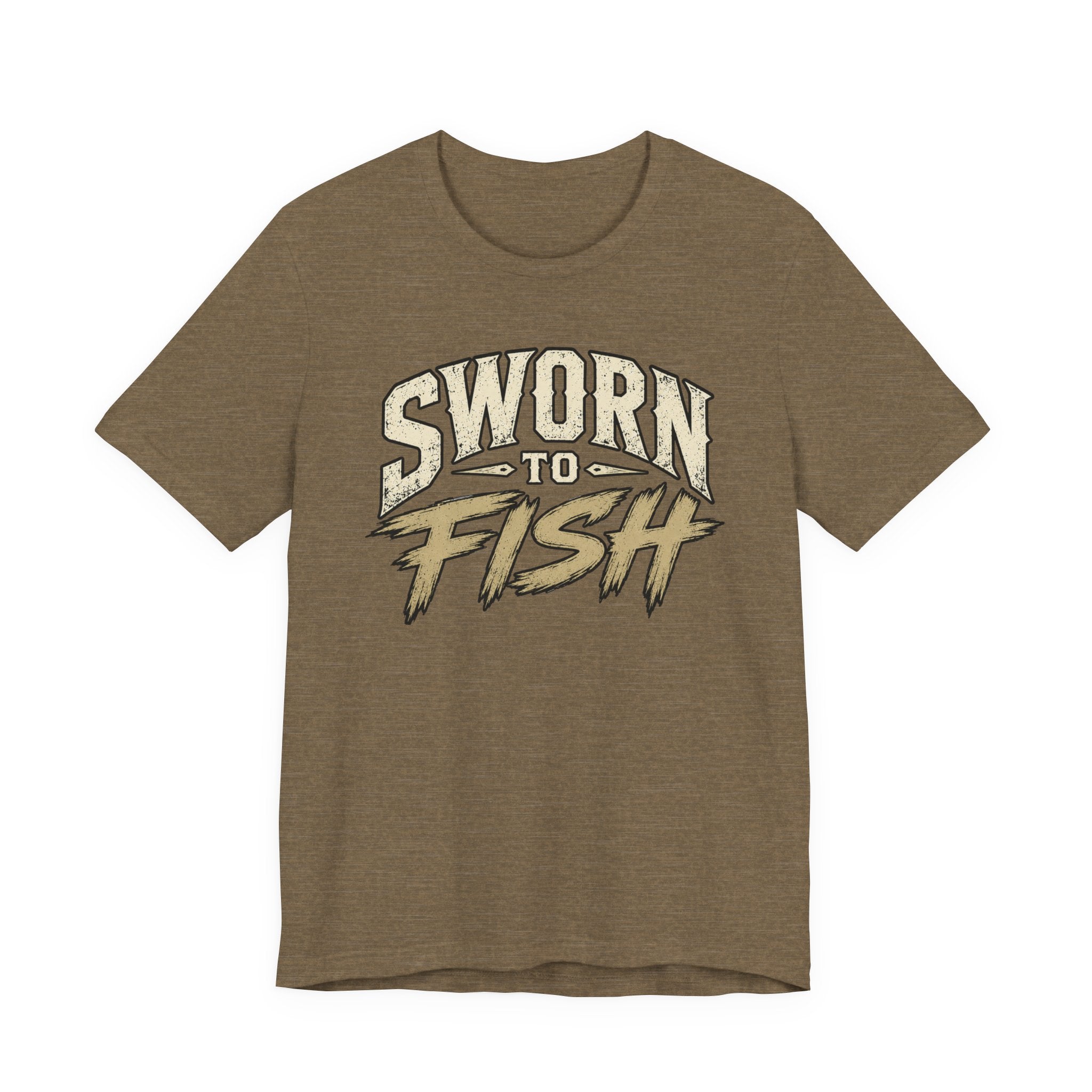 Sworn To Fish – Graphic Fishing T-Shirt