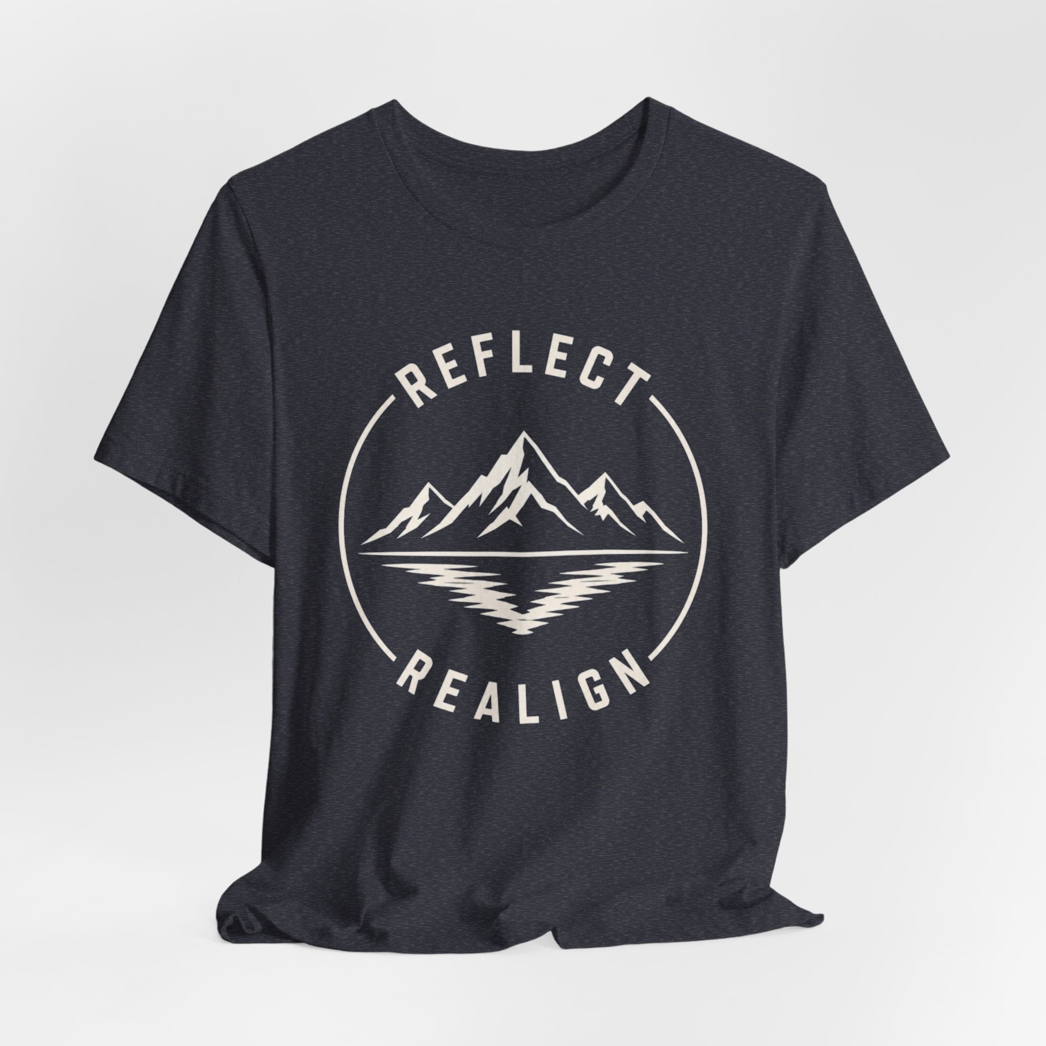 Reflect • Realign | Mountain Reflection Graphic T-Shirt