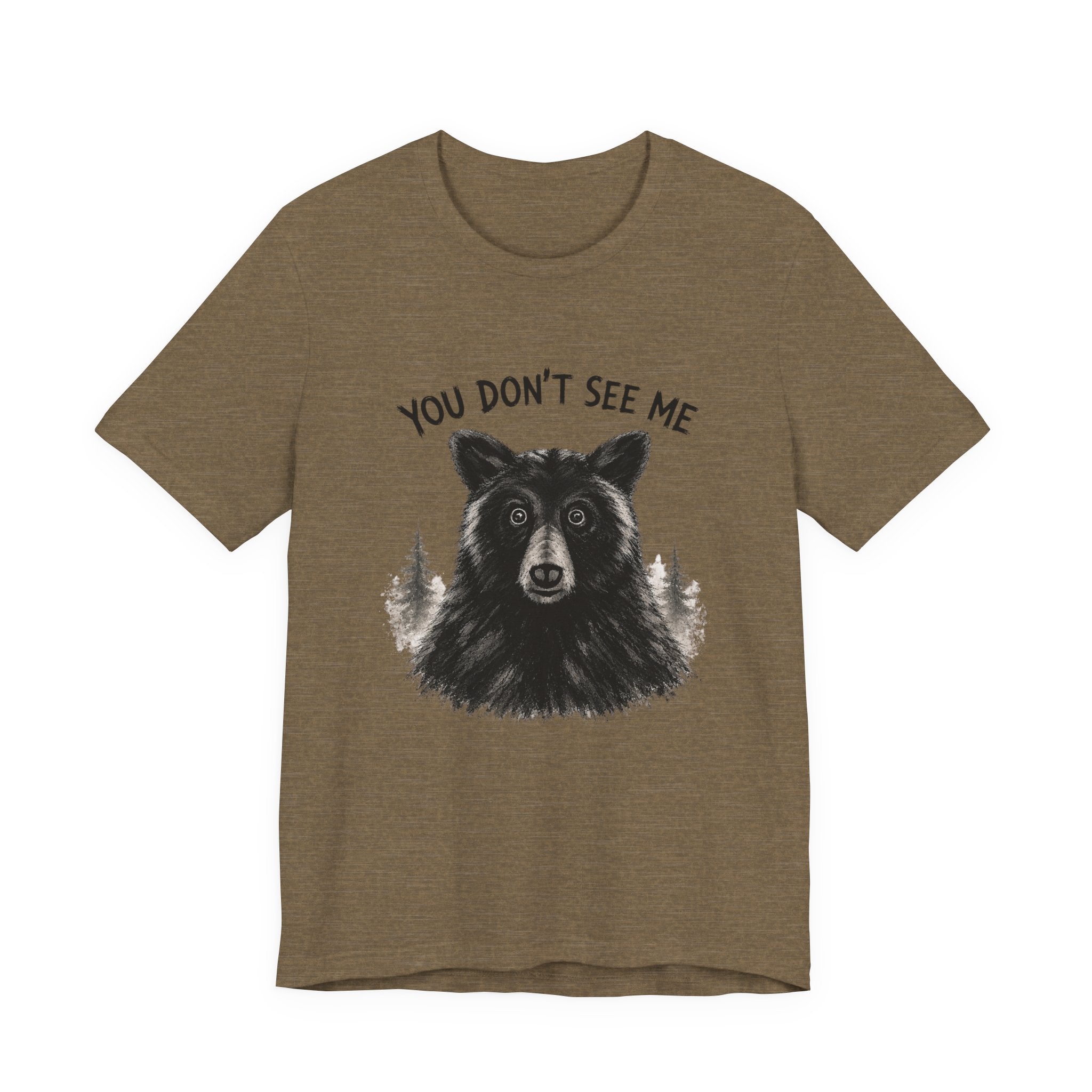 You Don't See Me Bear Tshirt