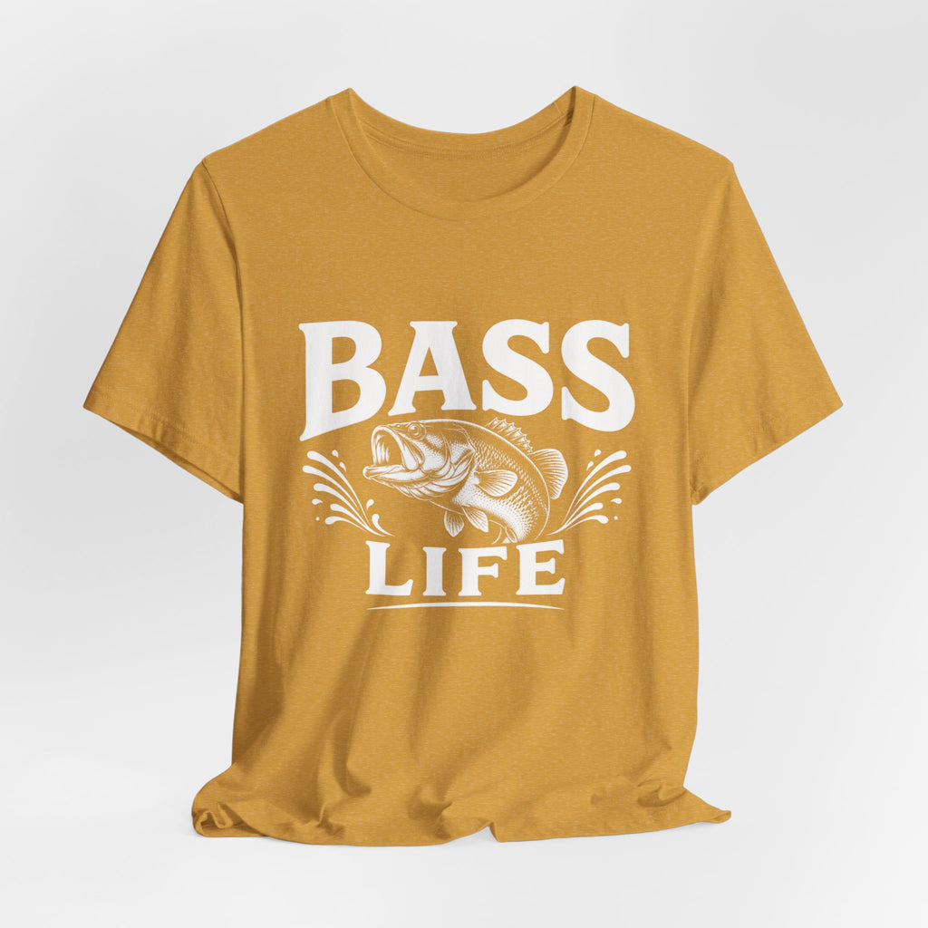 Bass Life – Fishing Graphic T-Shirt