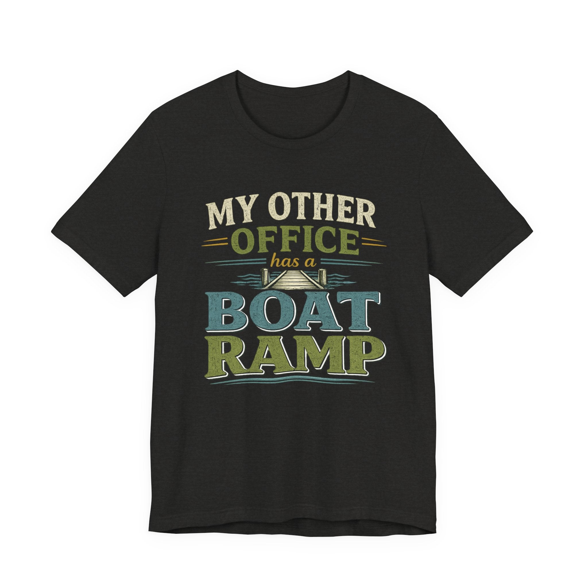 My Other Office Has a Boat Ramp – Fishing Graphic T-Shirt