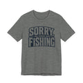 Sorry, I Was Thinking About Fishing | Funny Fishing Graphic T-Shirt