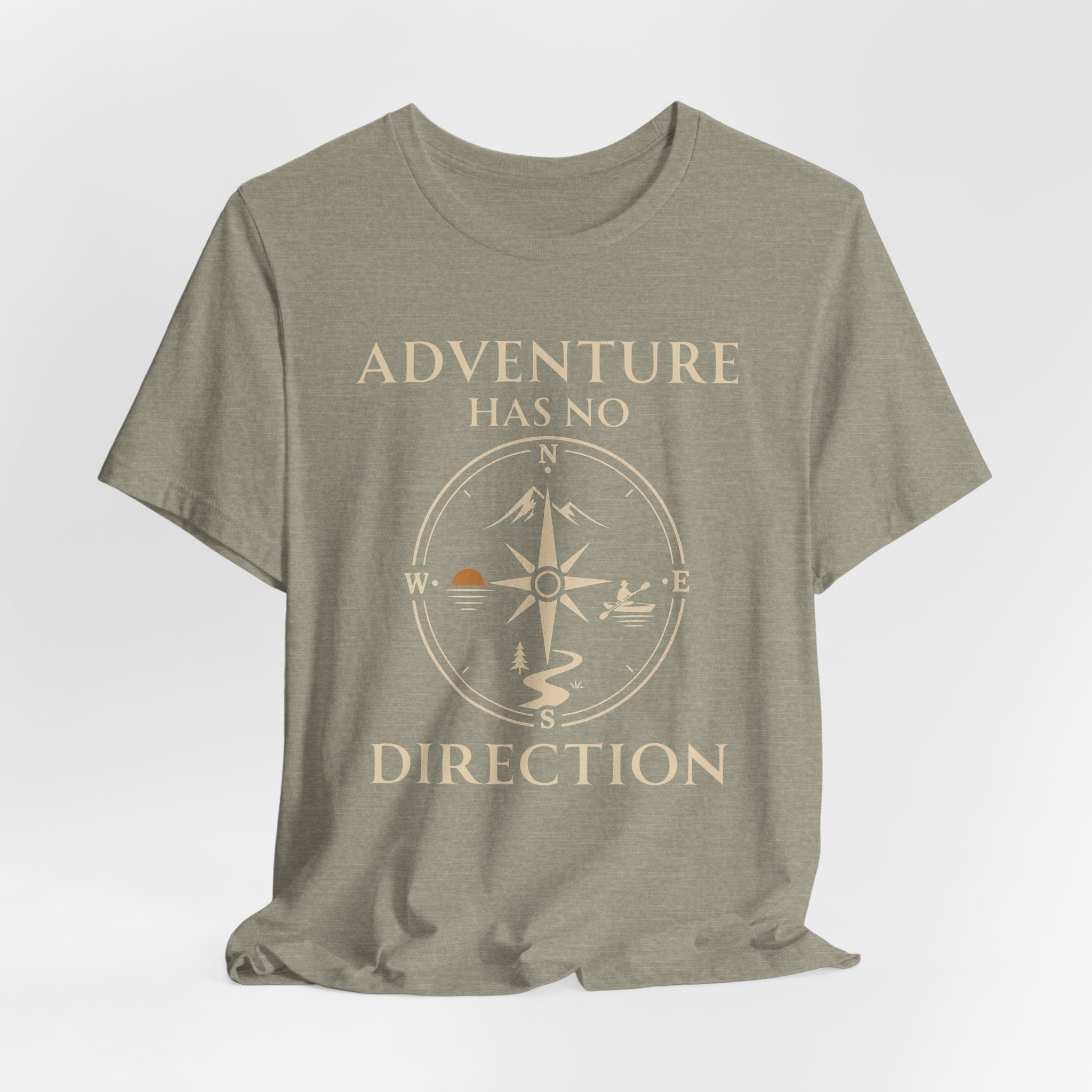 Adventure Has No Direction Outdoor Adventure T-Shirt