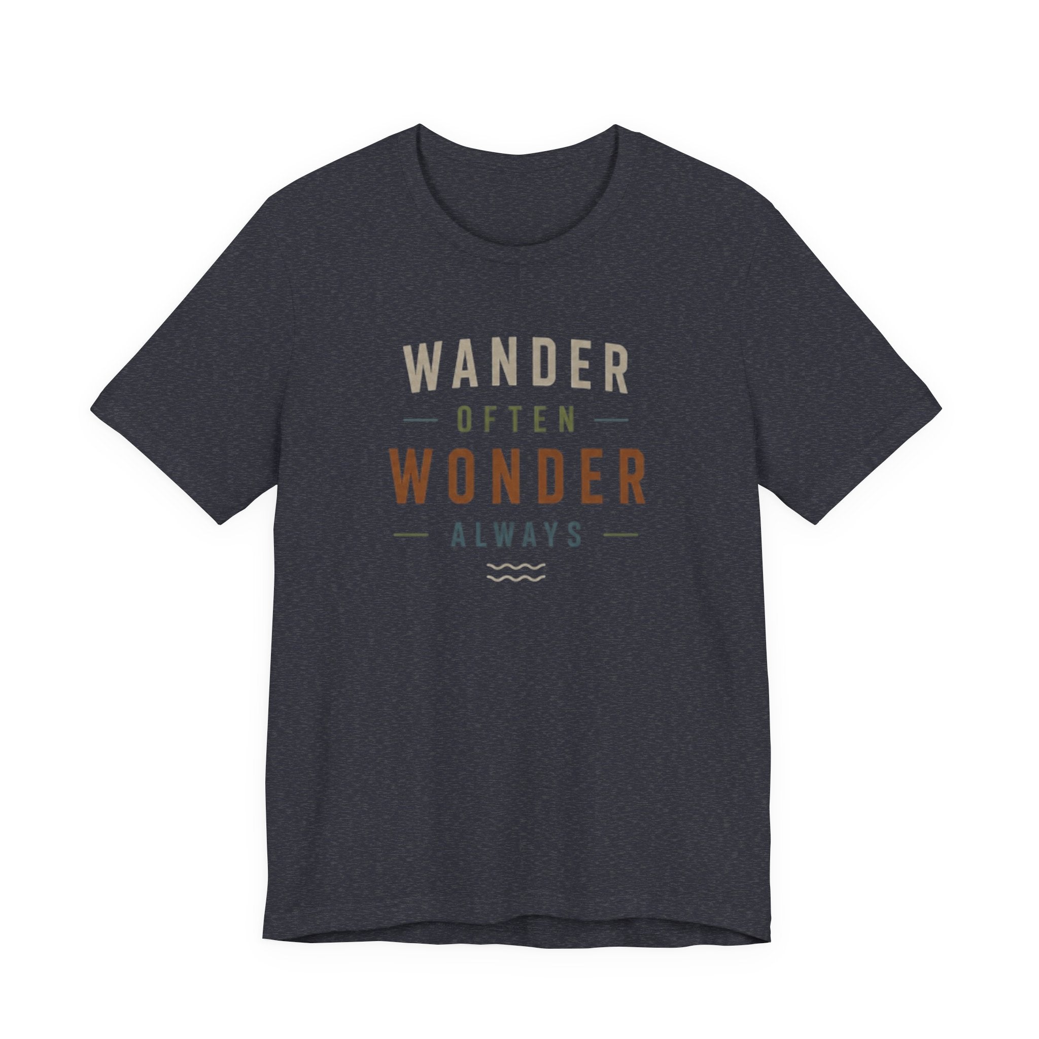 Wander Often, Wonder Always - Outdoor Adventure Graphic T-Shirt
