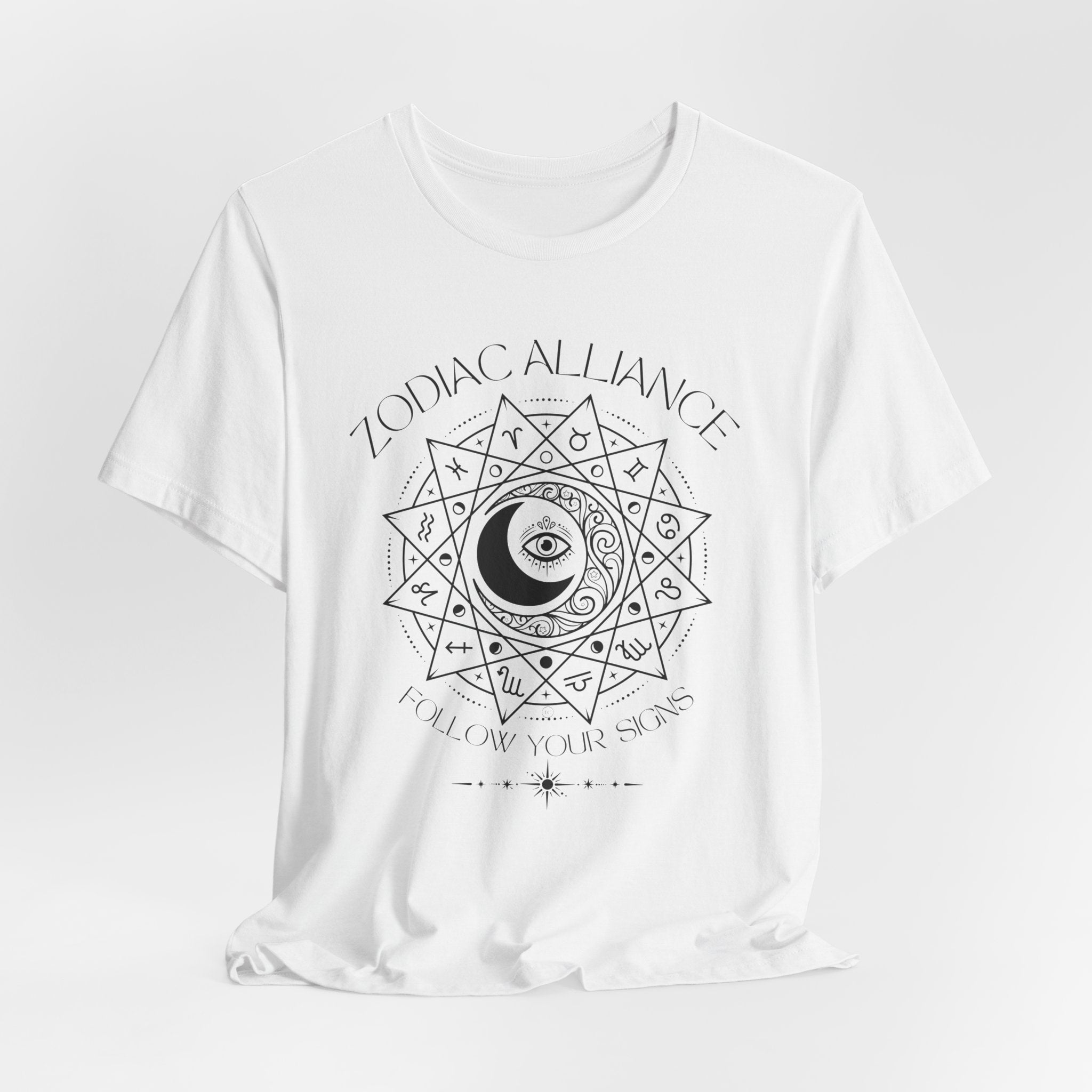 Zodiac Alliance Moon & Stars Graphic T-Shirt