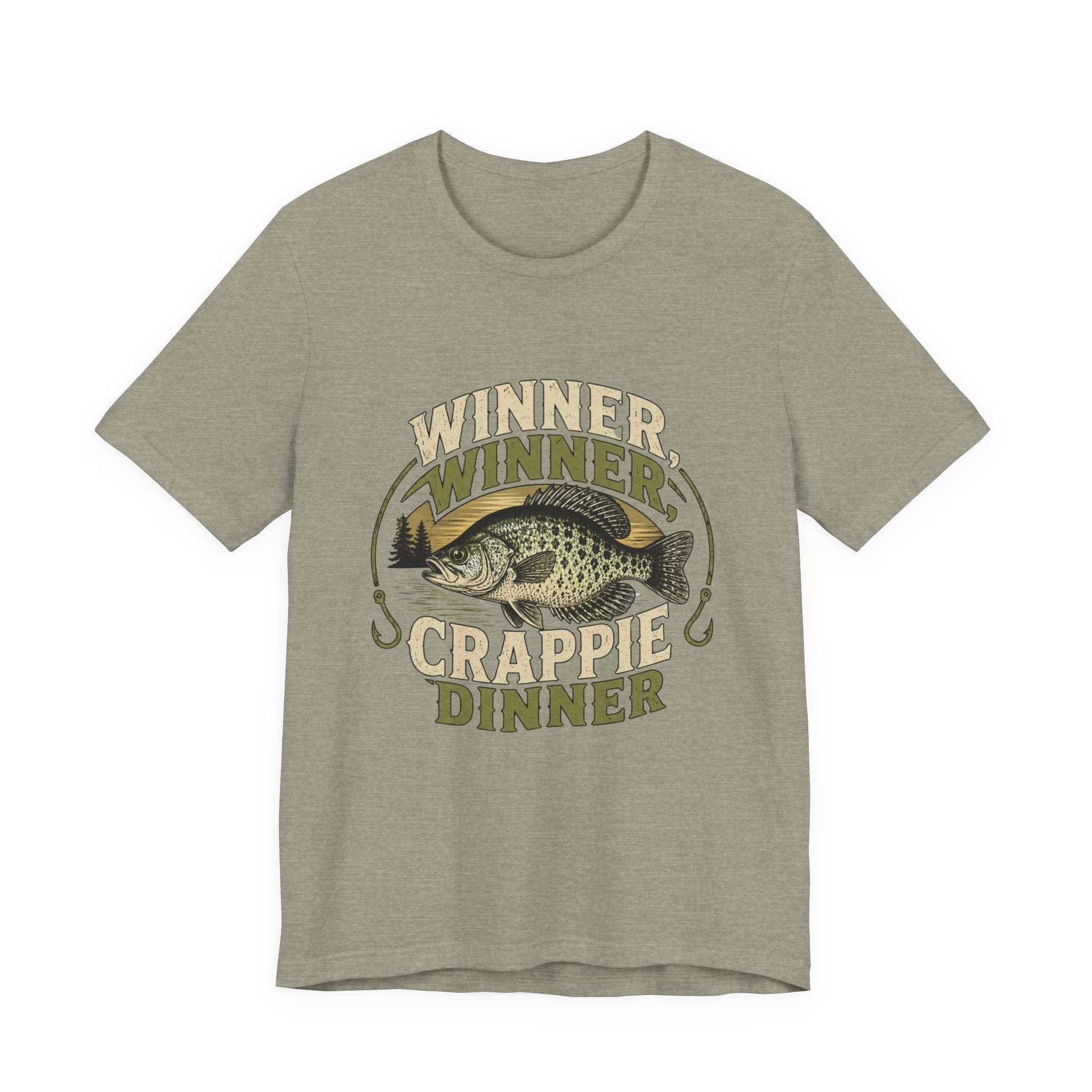 Winner Winner Crappie Dinner | Funny Crappie Fishing T-Shirt