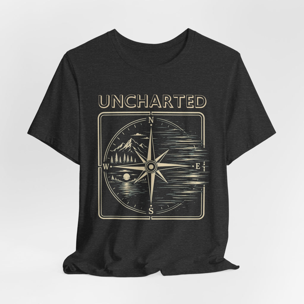 Uncharted | Vintage Compass Outdoor Adventure T-Shirt