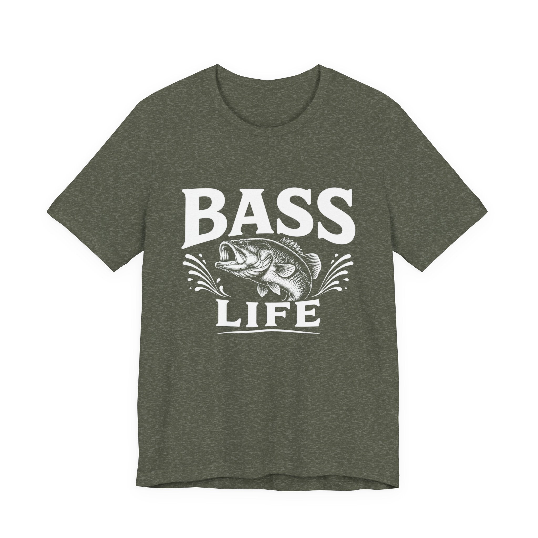 Bass Life – Fishing Graphic T-Shirt