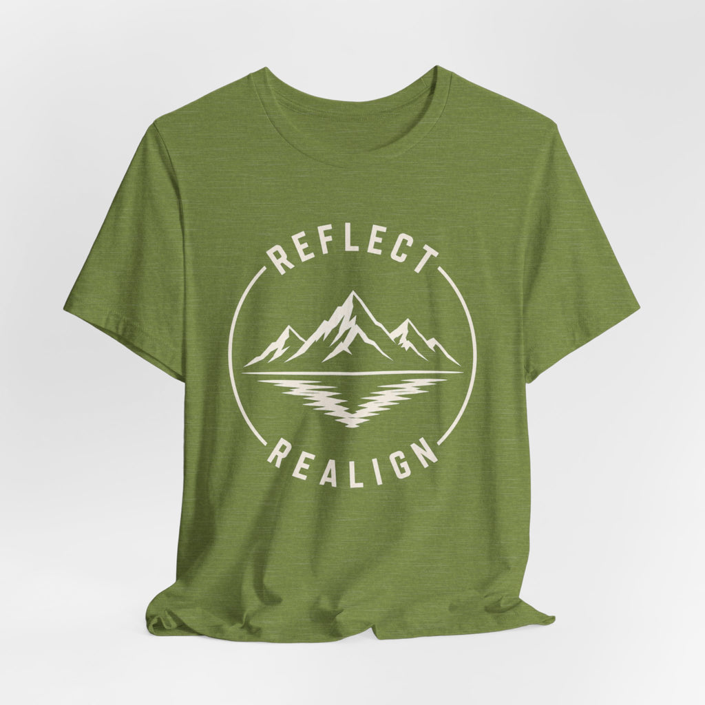 Reflect • Realign | Mountain Reflection Graphic T-Shirt