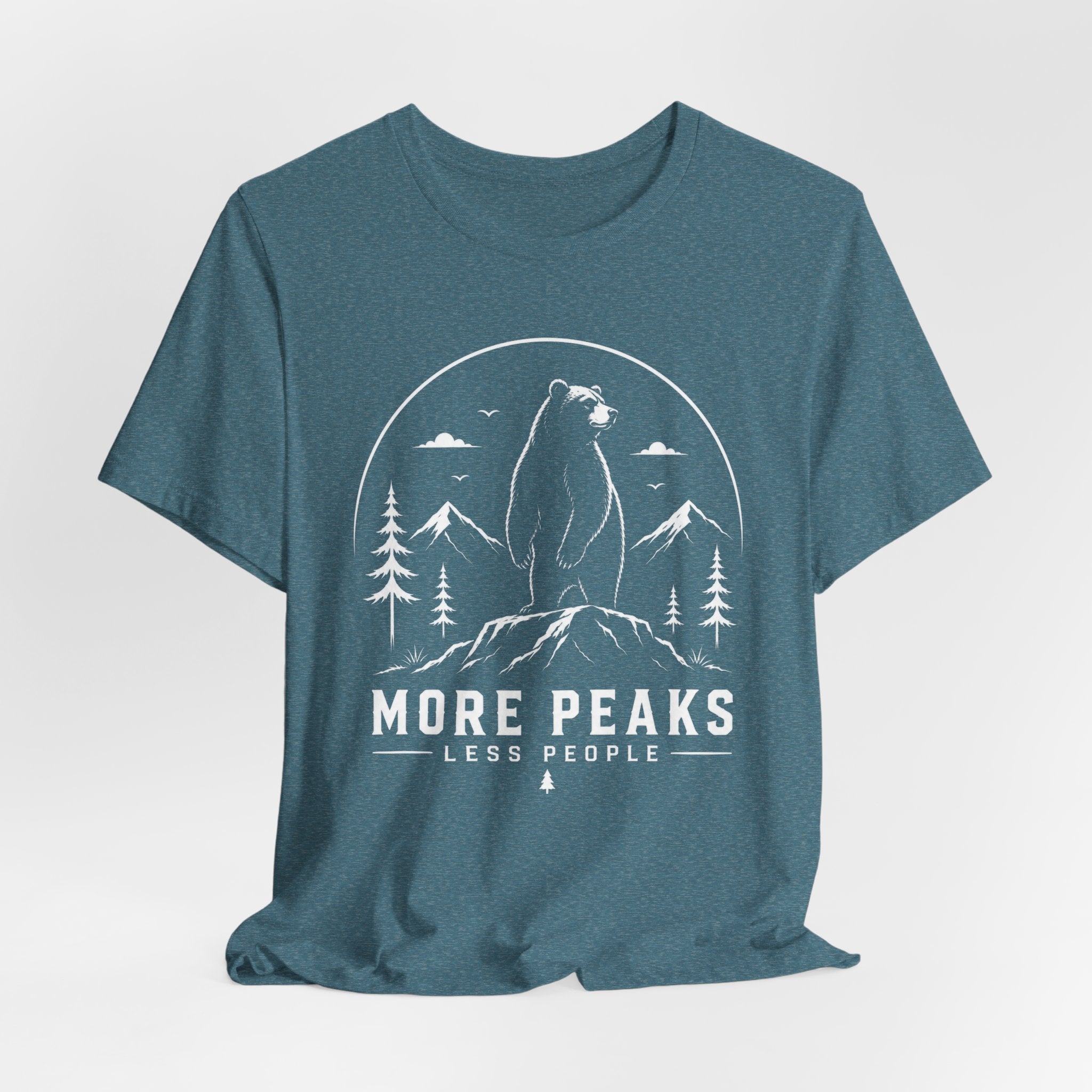 More Peaks, Less People | Bear Mountain Tee