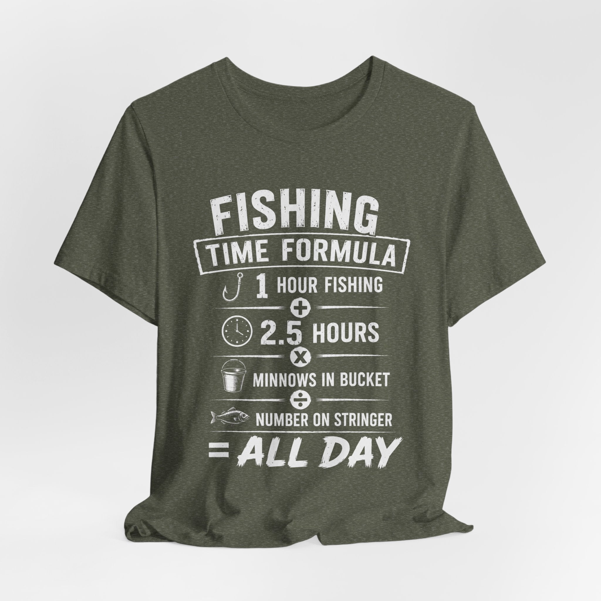 Fishing Time Formula – Graphic Fishing T-Shirt