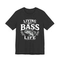 Living My Bass Life Fishing Graphic Tee