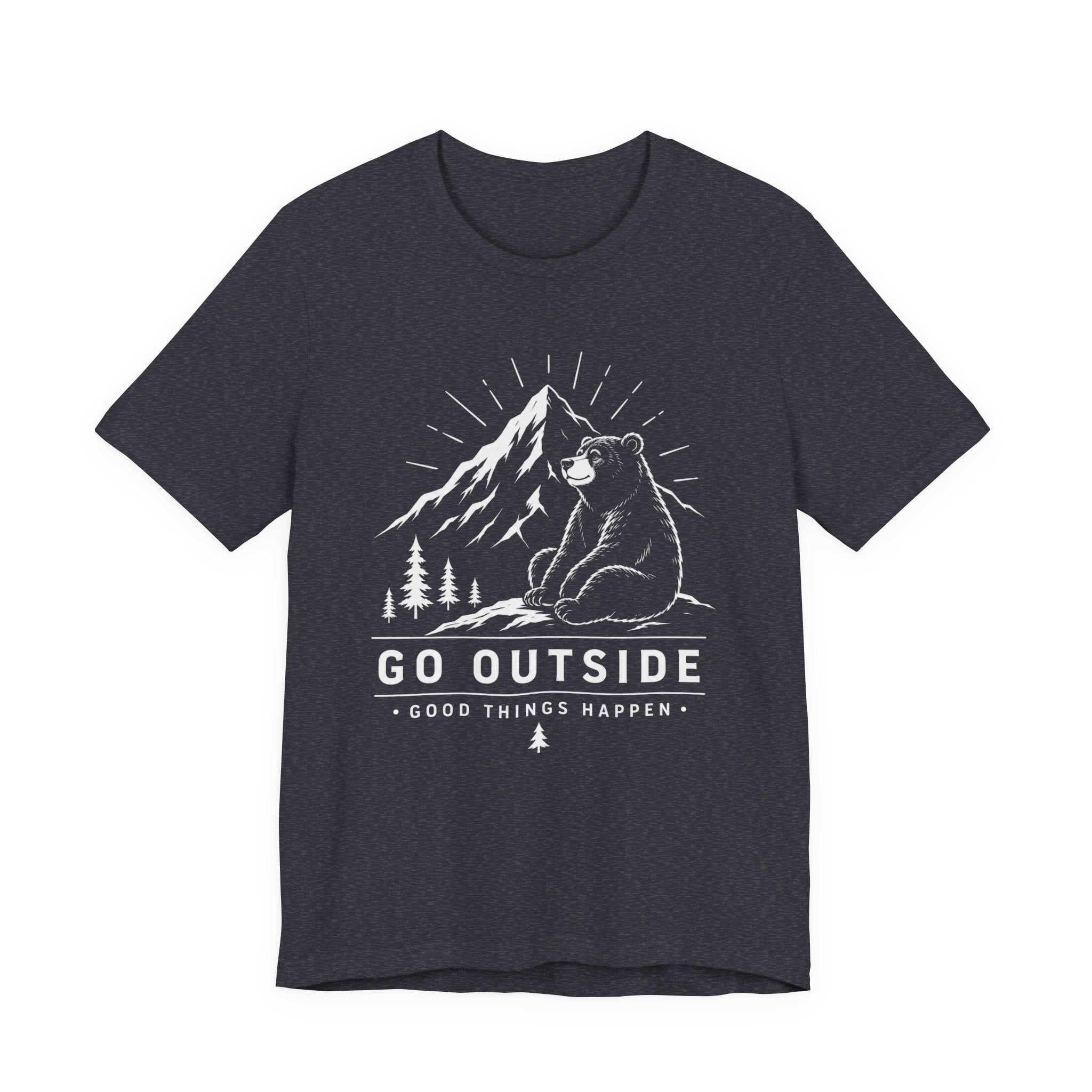 Go Outside, Good Things Happen | Bear Adventure Tee