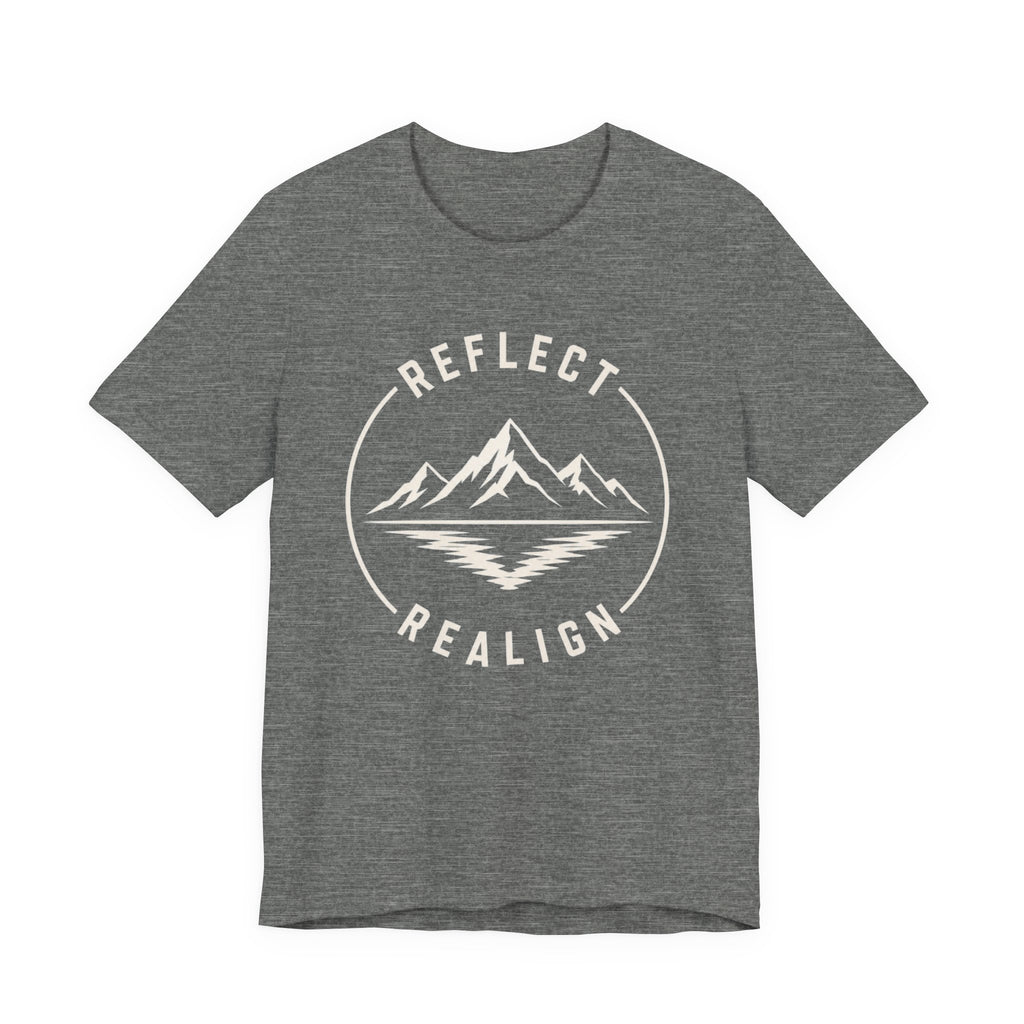 Reflect • Realign | Mountain Reflection Graphic T-Shirt