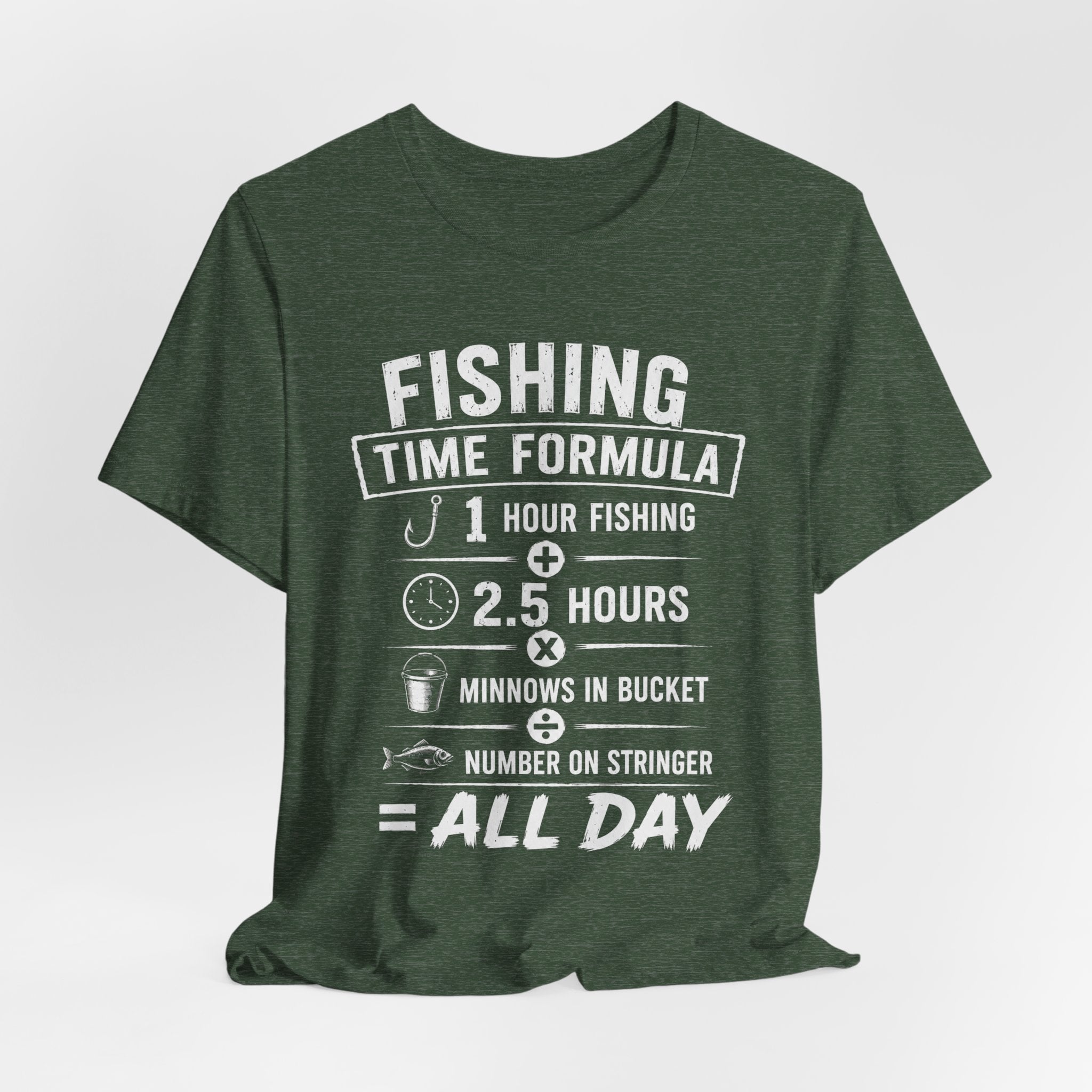 Fishing Time Formula – Graphic Fishing T-Shirt