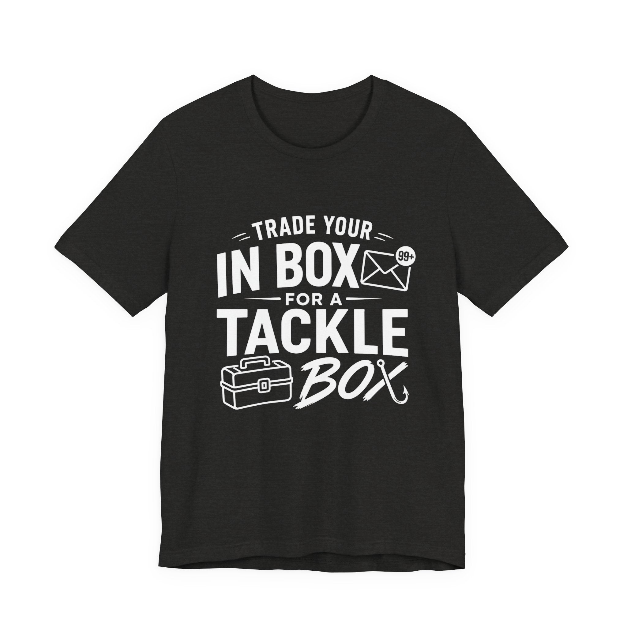 Trade Your Inbox for a Tackle Box Funny Fishing T-Shirt
