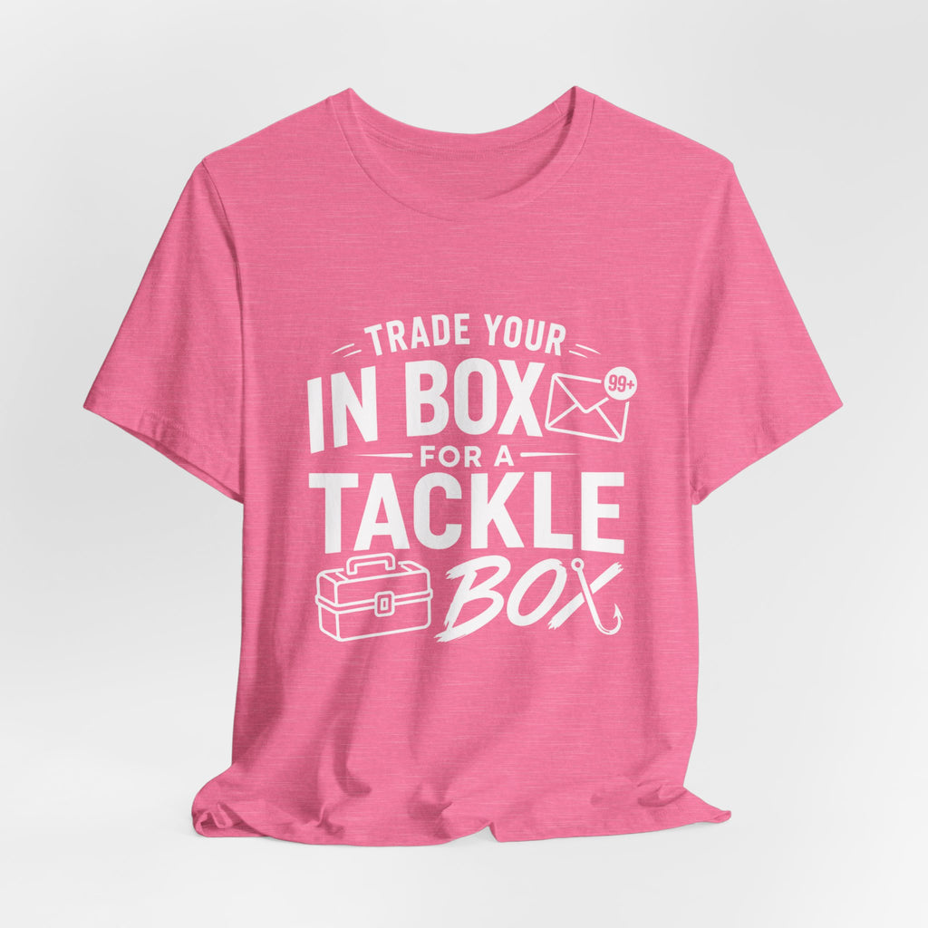 Trade Your Inbox for a Tackle Box Funny Fishing T-Shirt