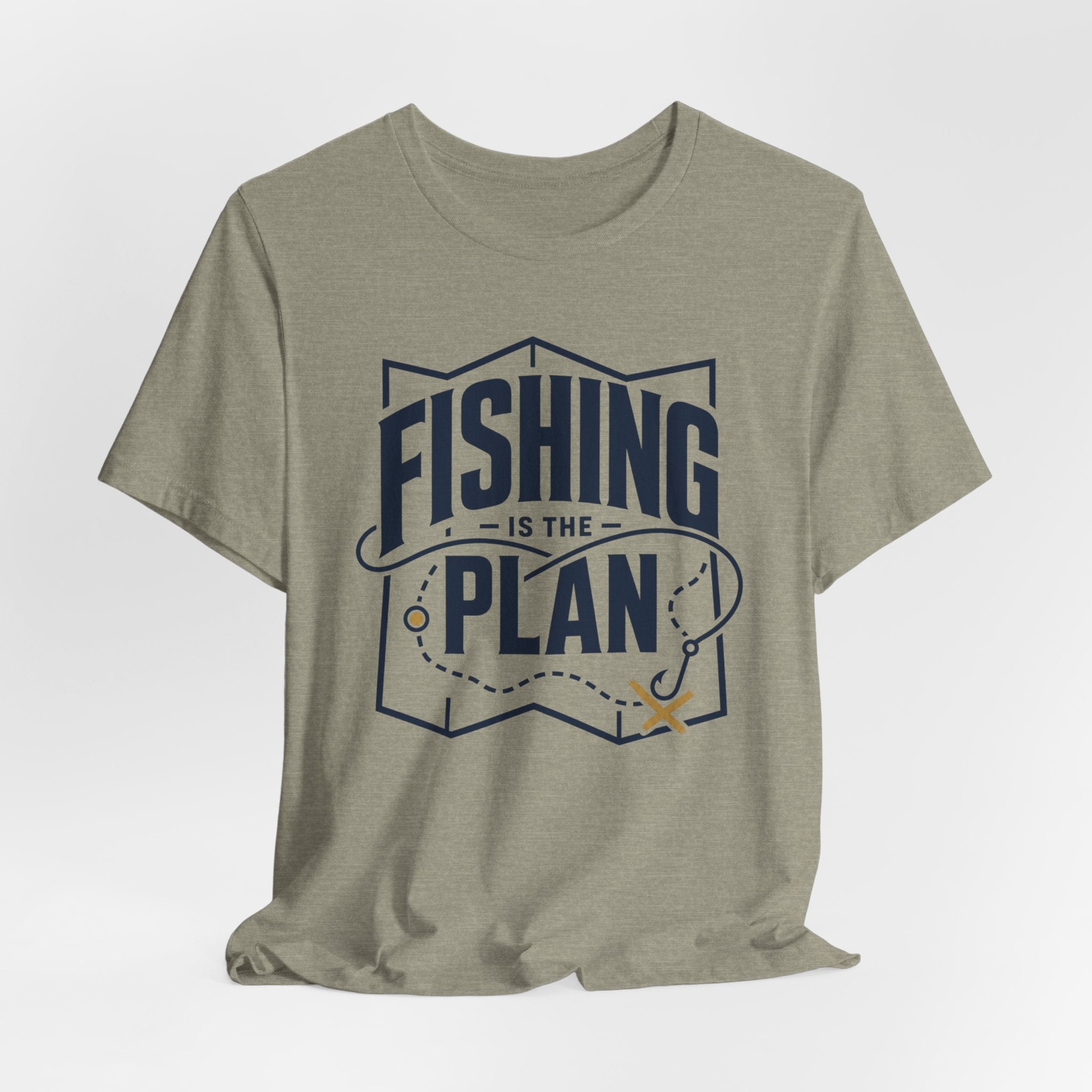 Fishing Is the Plan | Fishing Graphic T-Shirt