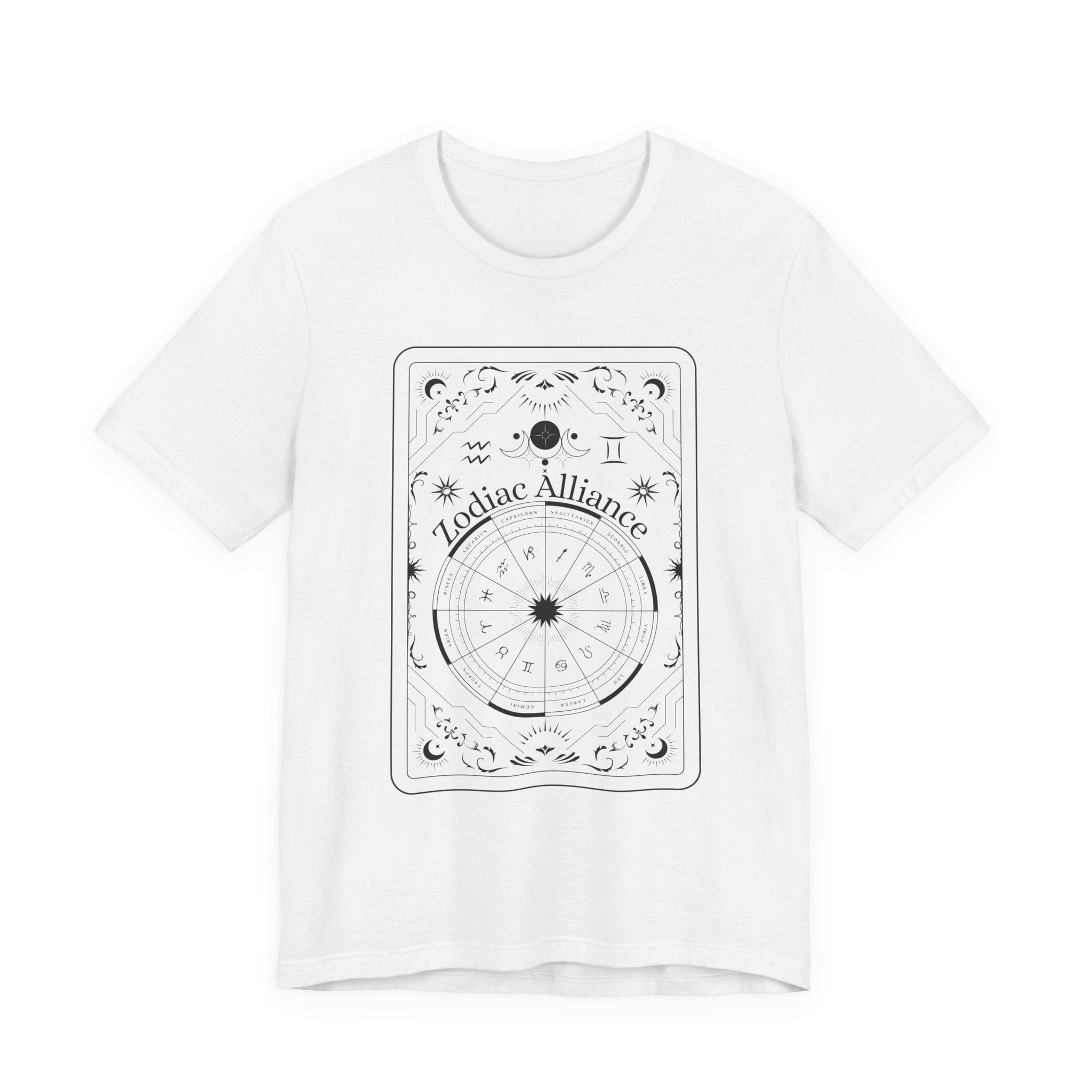 Zodiac Alliance Celestial Chart Graphic T-Shirt