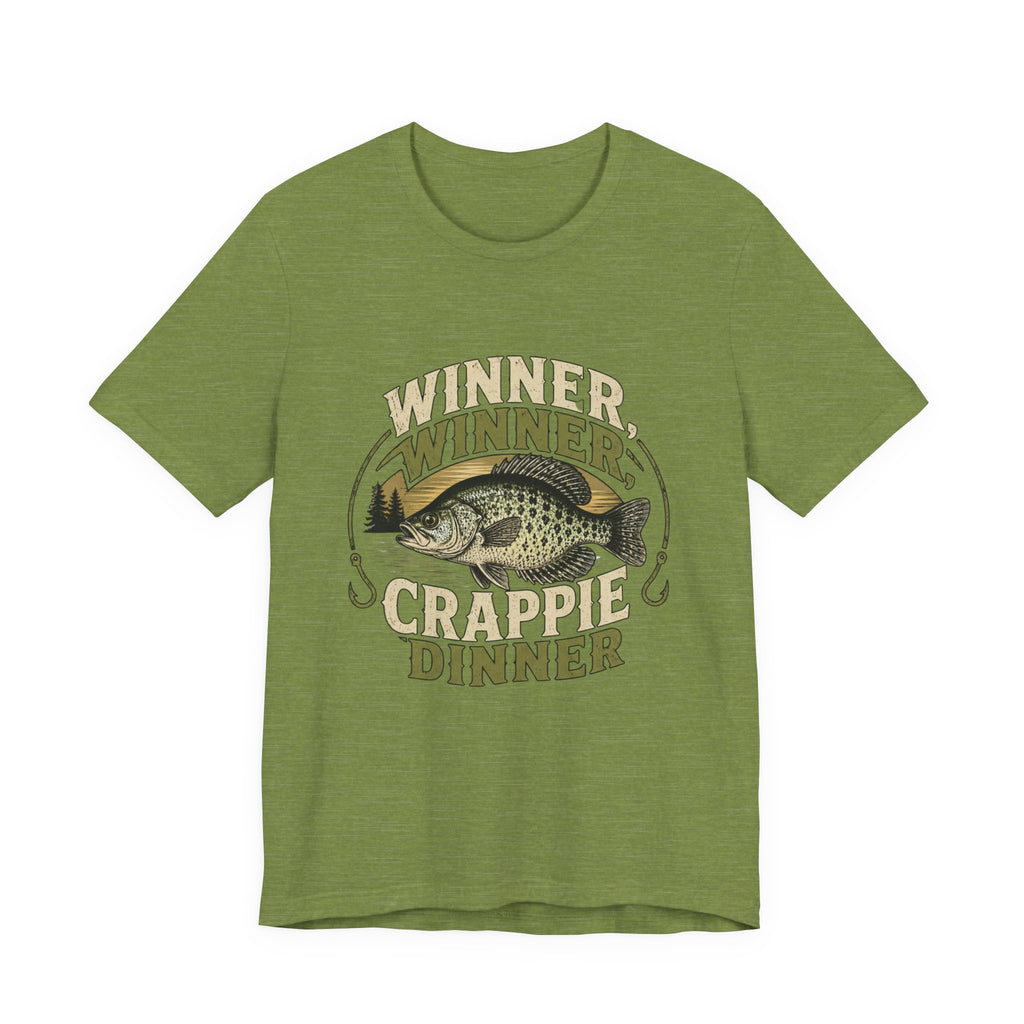 Winner Winner Crappie Dinner | Funny Crappie Fishing T-Shirt