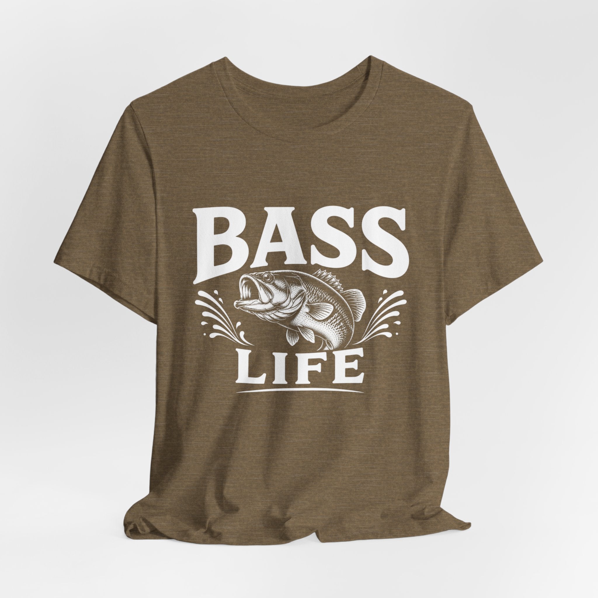 Bass Life – Fishing Graphic T-Shirt