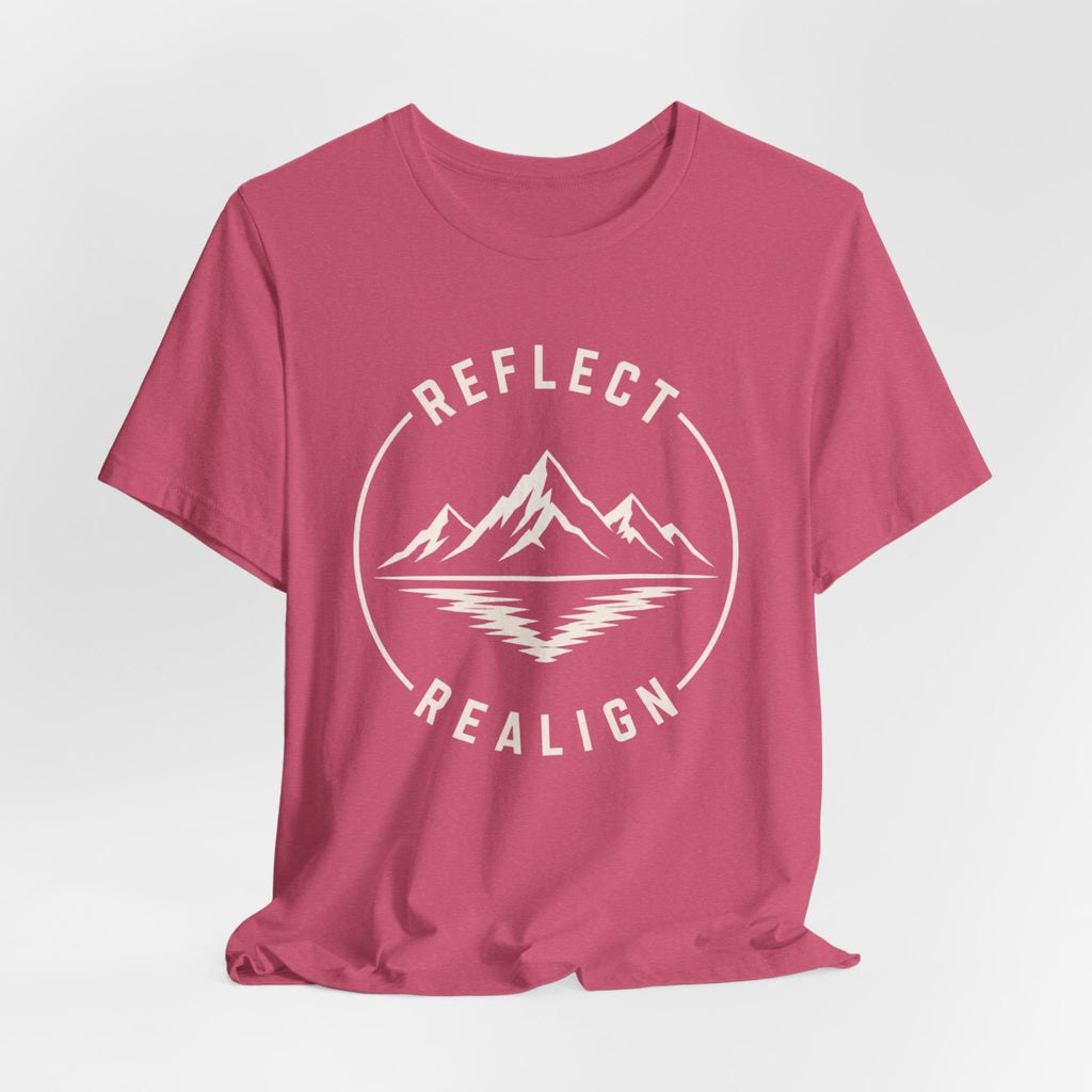 Reflect • Realign | Mountain Reflection Graphic T-Shirt