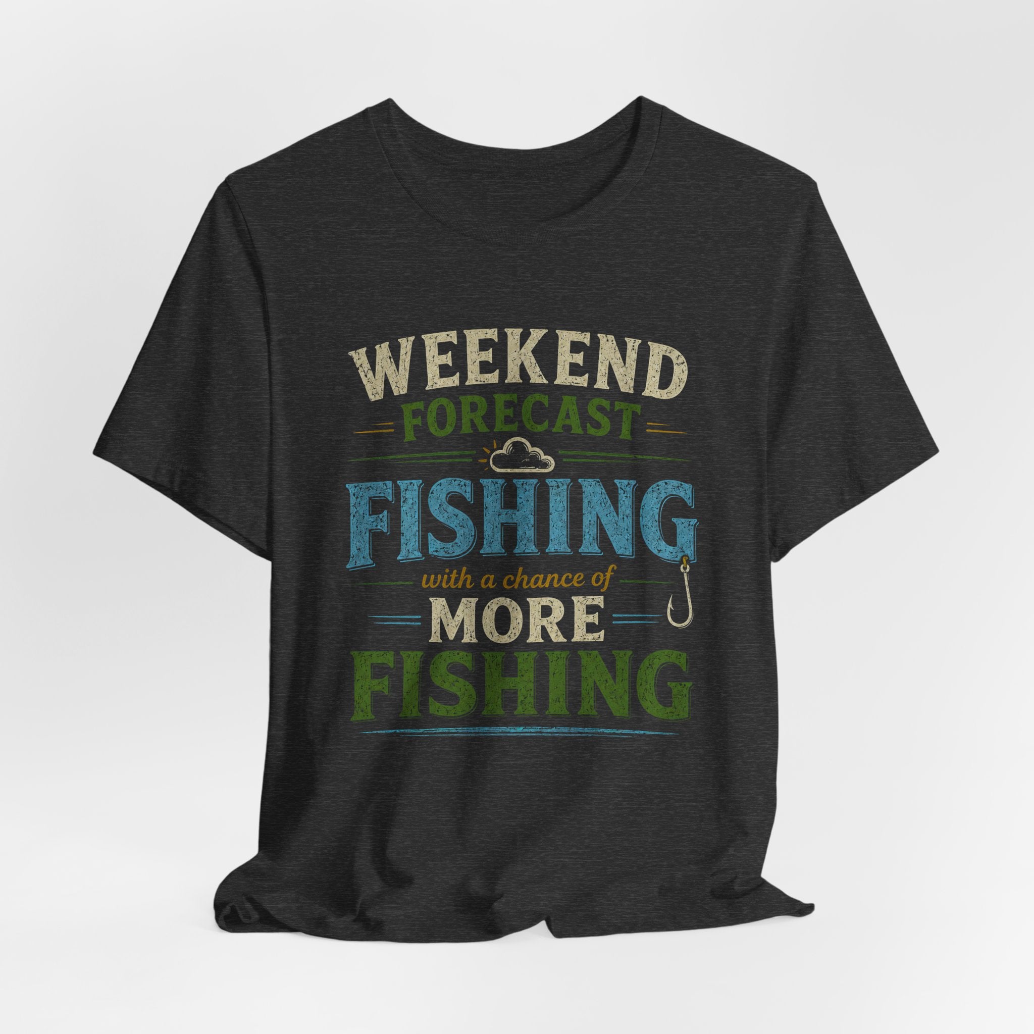 Weekend Forecast Fishing T-Shirt