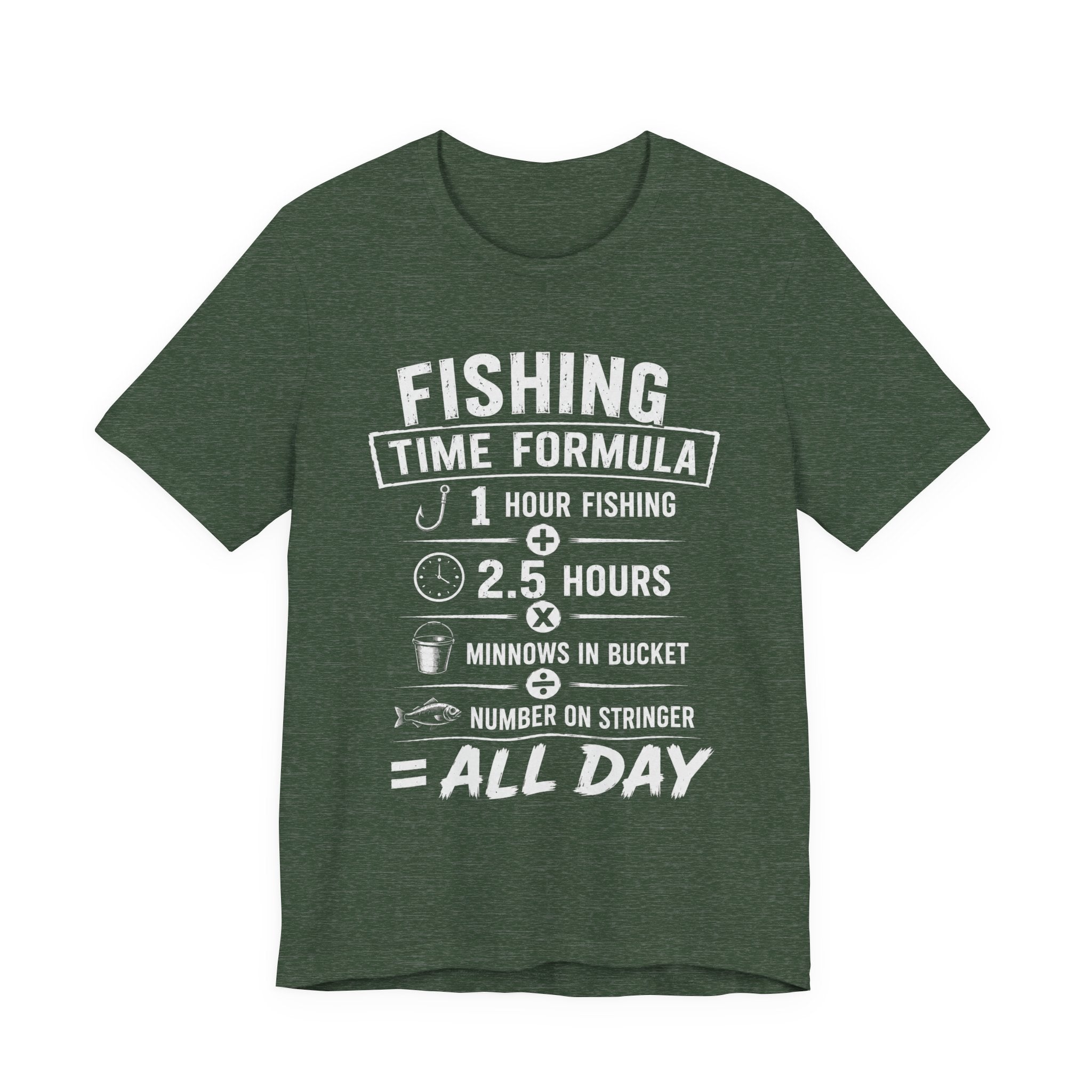 Fishing Time Formula – Graphic Fishing T-Shirt