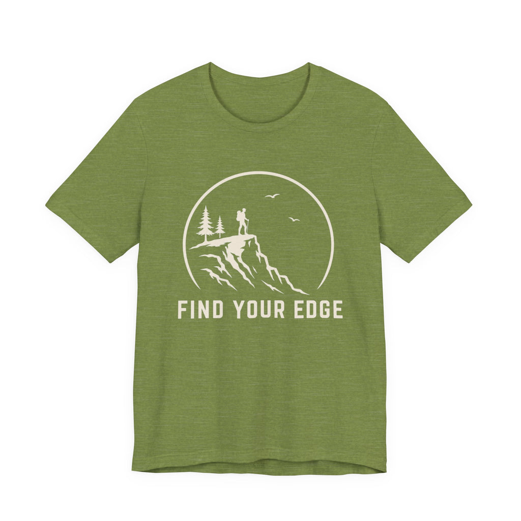 Find Your Edge | Outdoor Adventure Graphic T-shirt