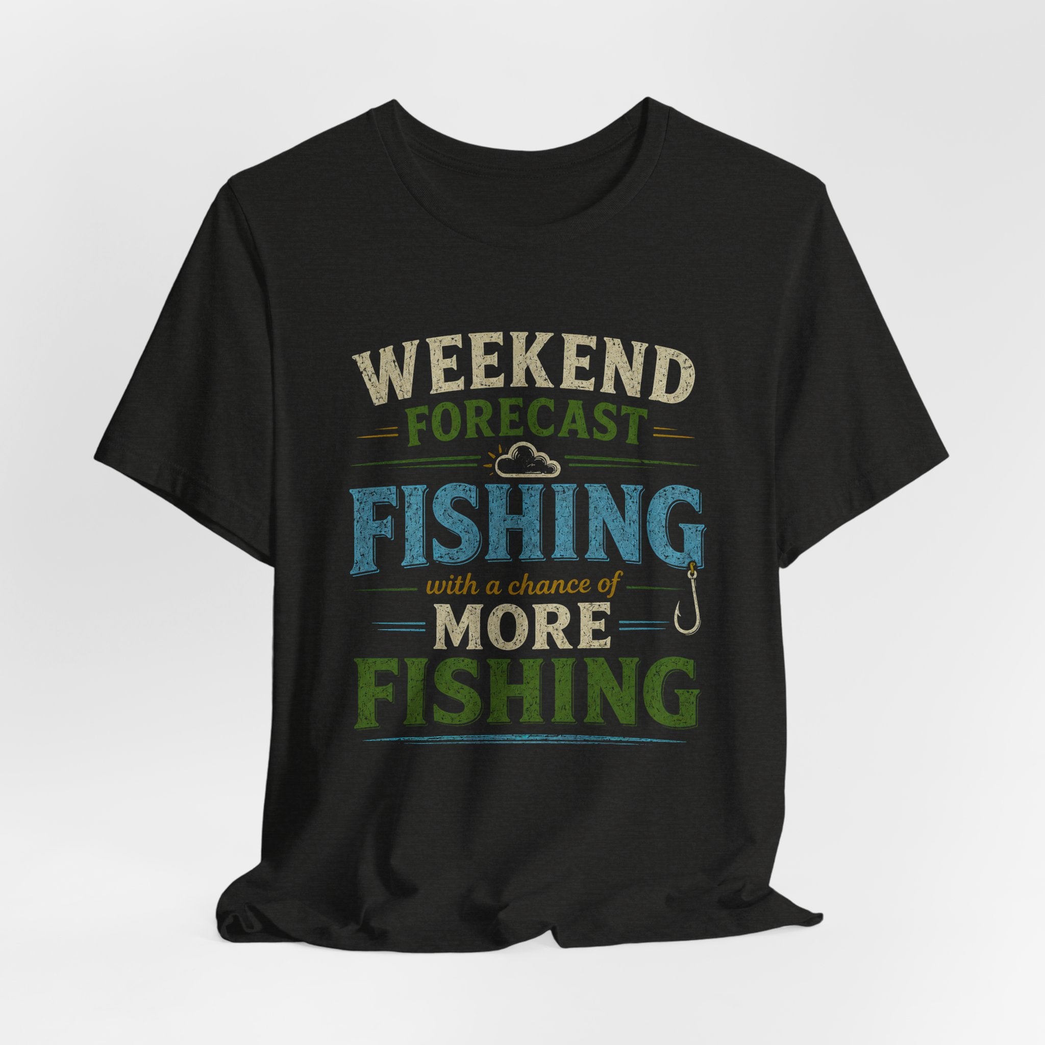 Weekend Forecast Fishing T-Shirt