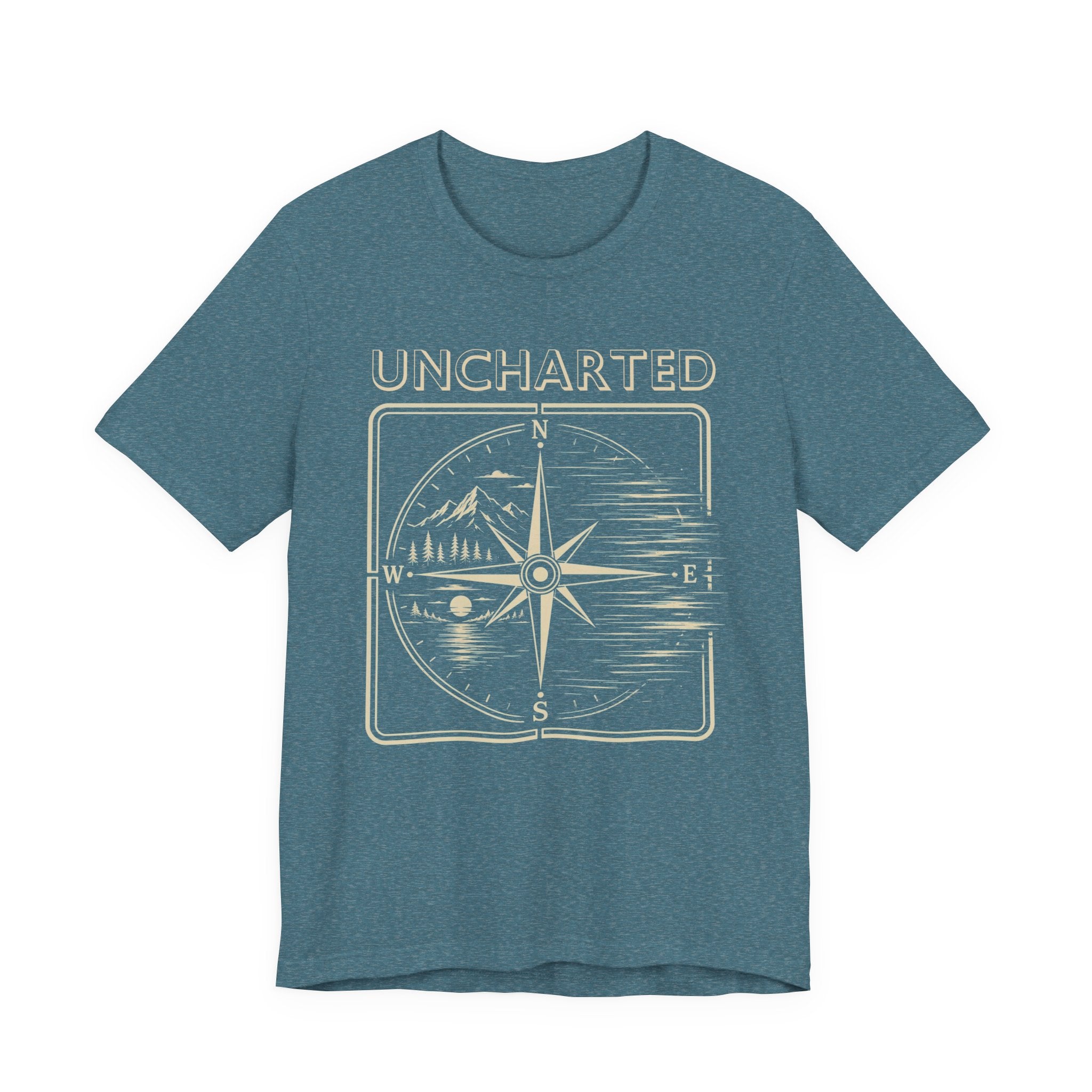Uncharted | Vintage Compass Graphic TEE