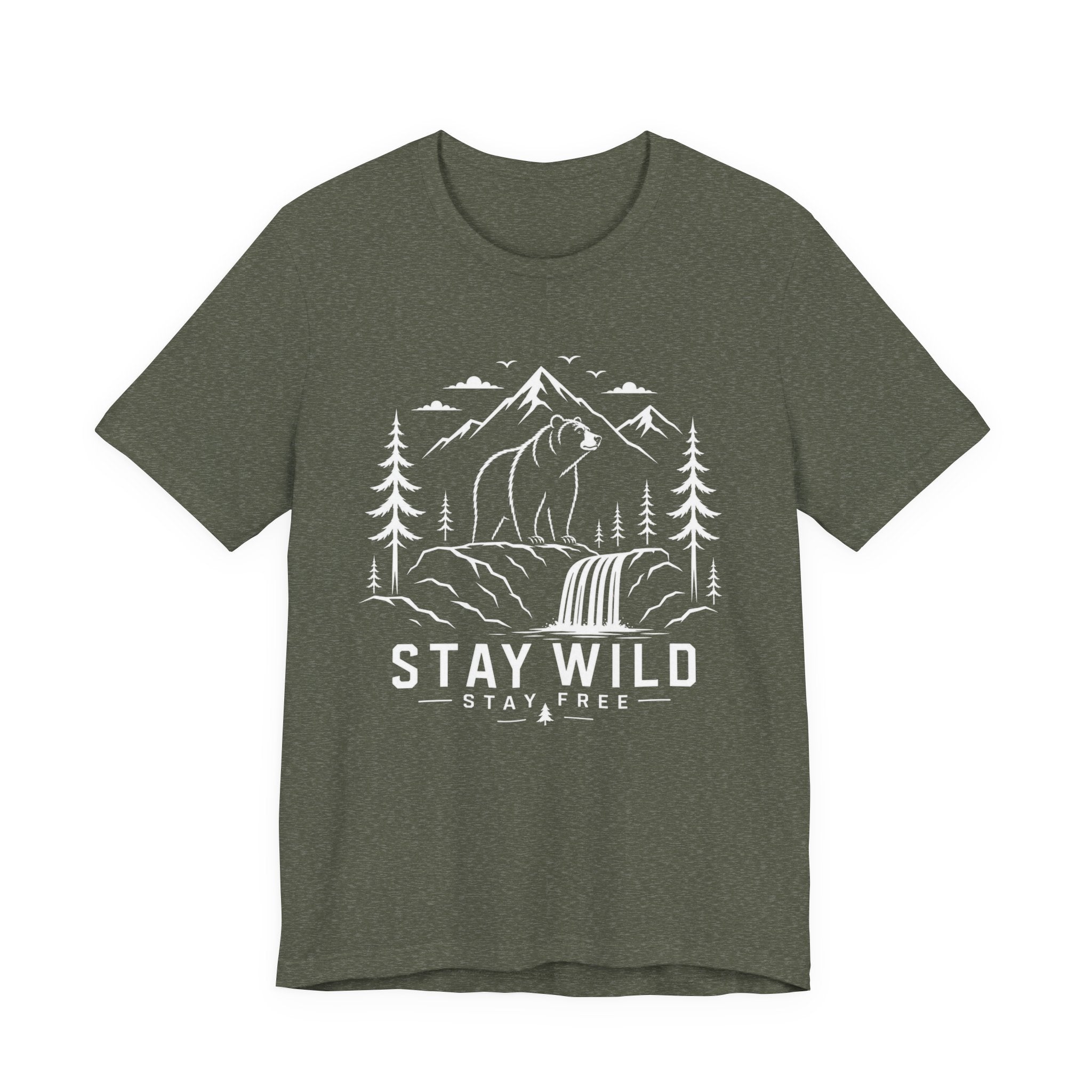 Stay Wild, Stay Free | Bear Adventure Tee