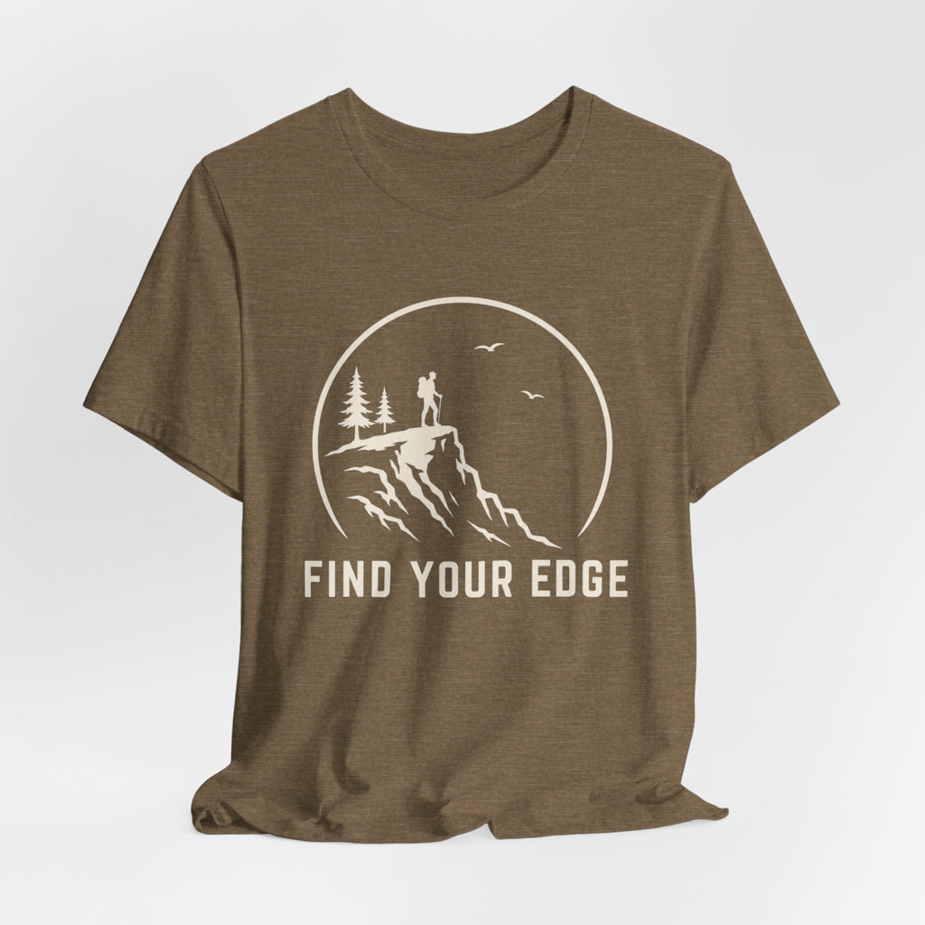 Find Your Edge | Outdoor Adventure Graphic T-shirt