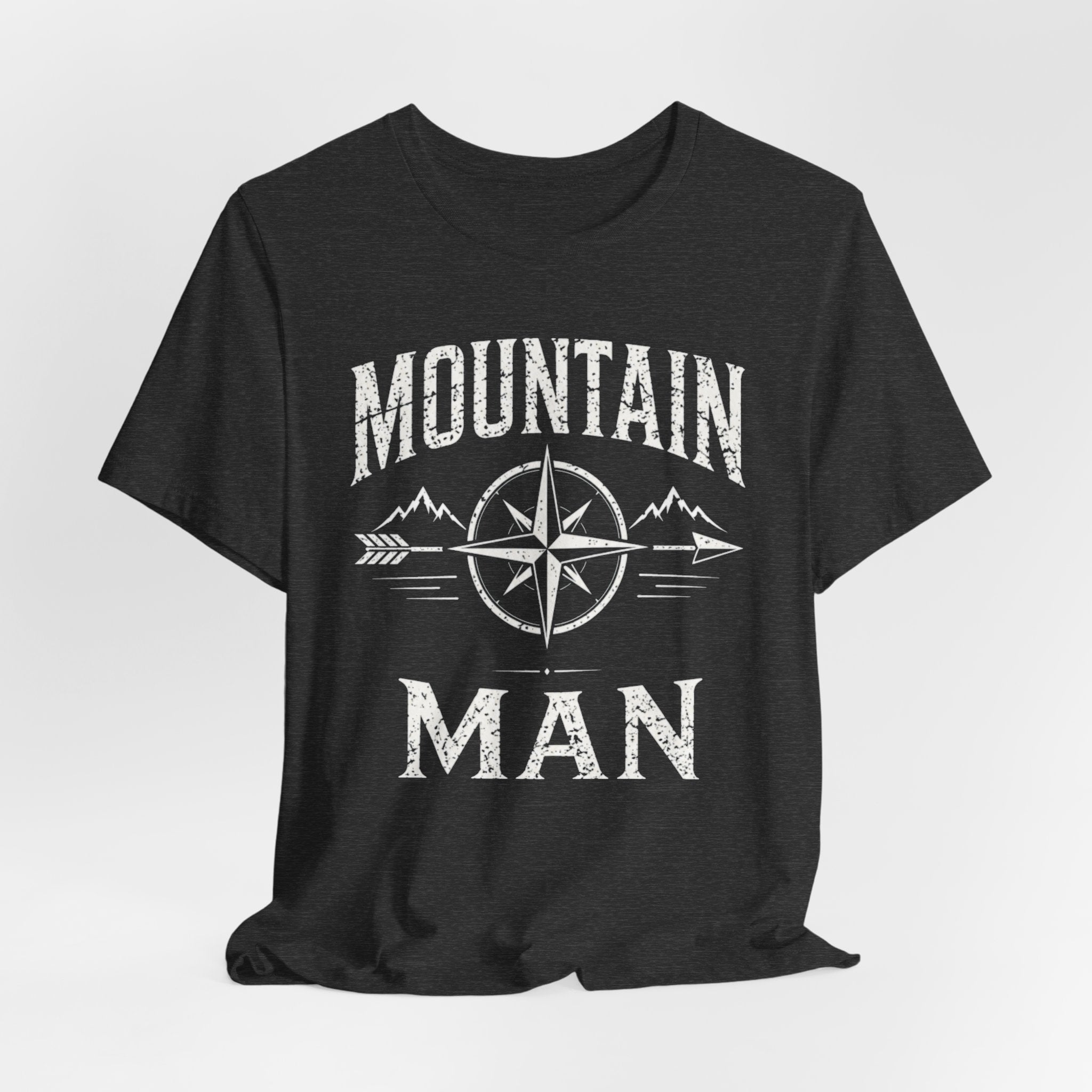 Mountain Man | Vintage Compass Outdoor Adventure T-Shirt