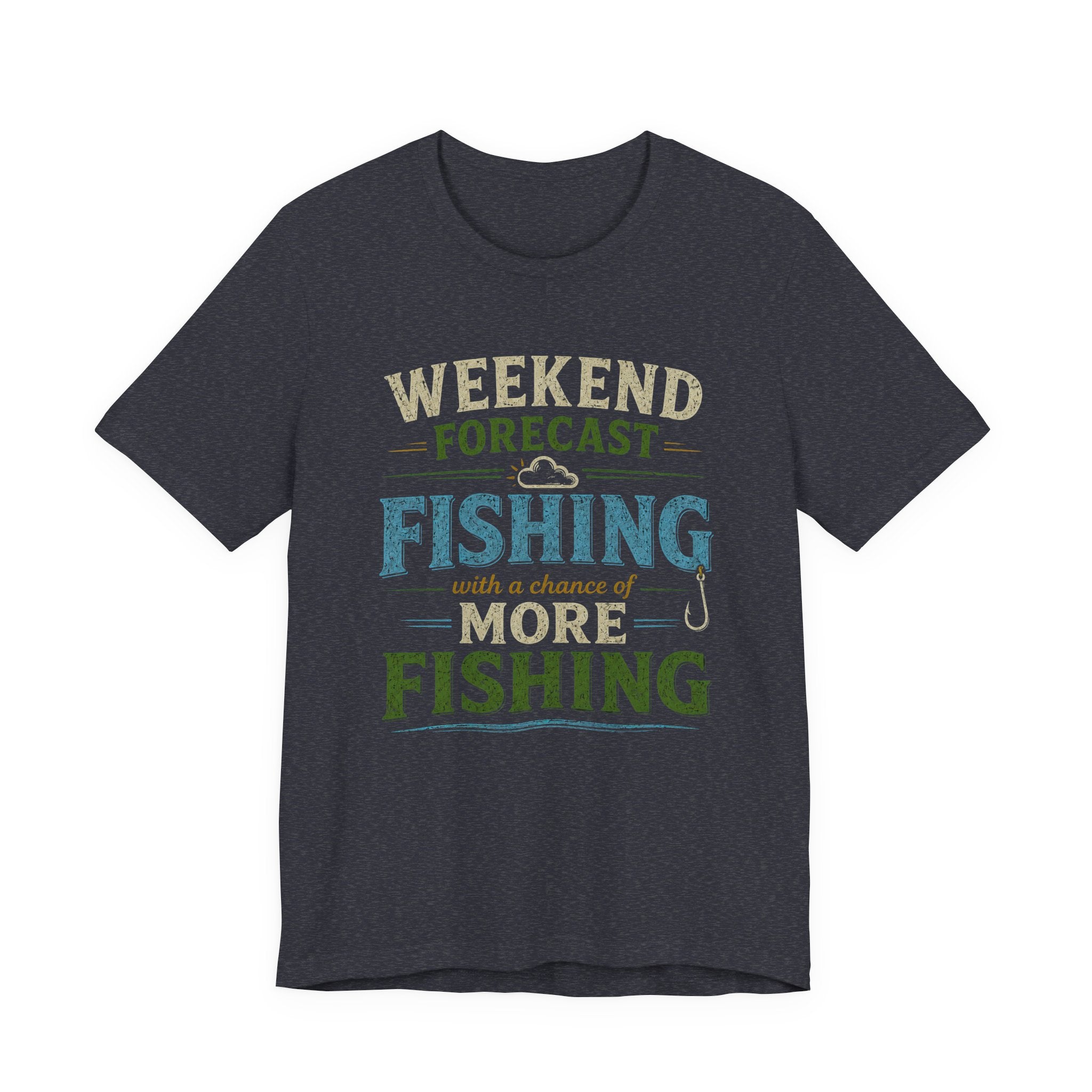Weekend Forecast Fishing T-Shirt
