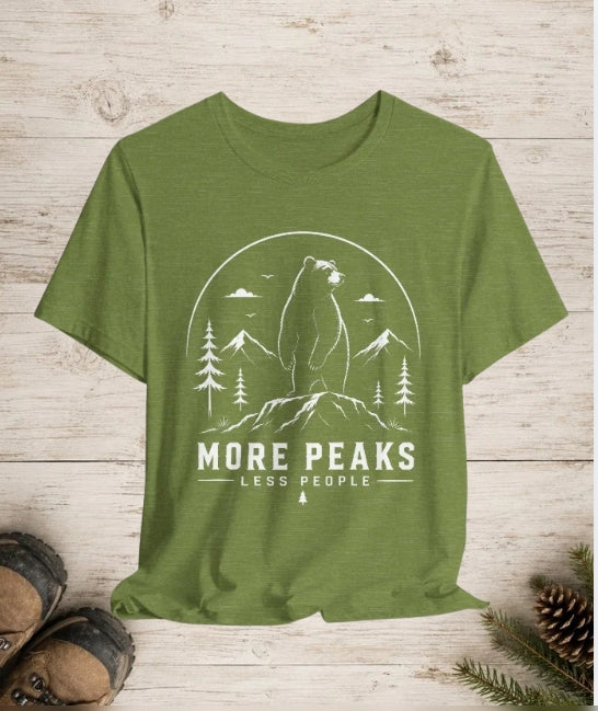 More Peaks, Less People | Bear Mountain Tee