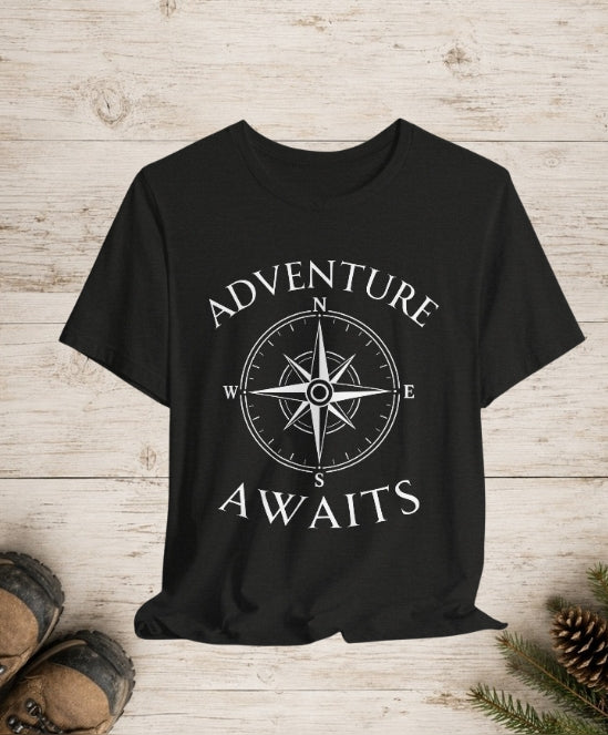 Adventure Awaits Outdoor Adventure T-shirt